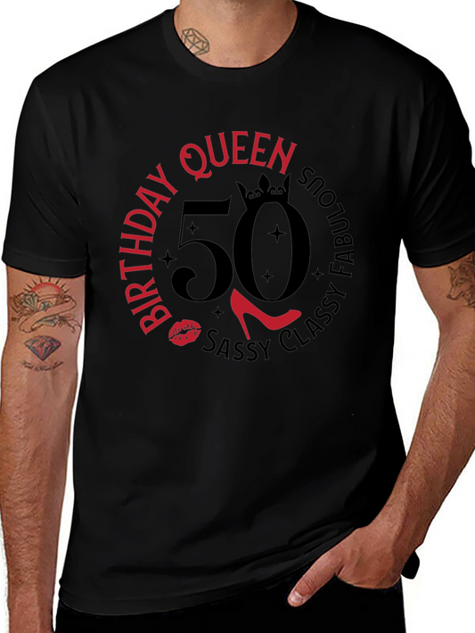 Birthday Queen 50th T-Shirt