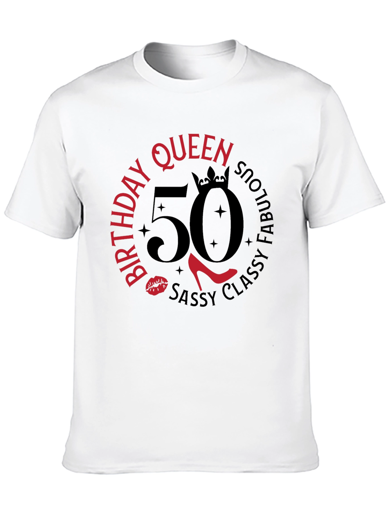 Birthday Queen 50th T-Shirt