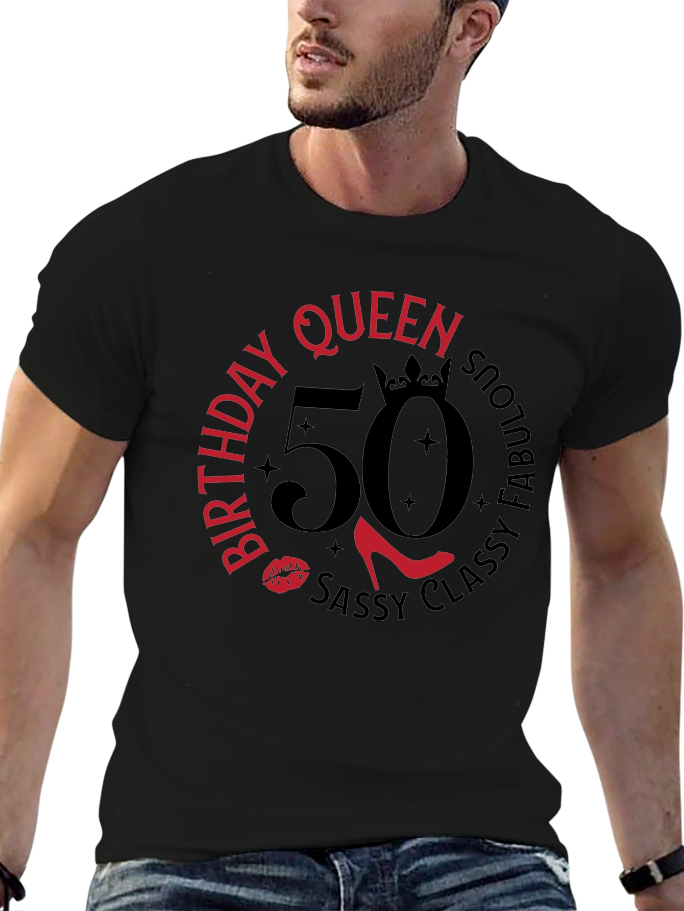 Birthday Queen 50th T-Shirt