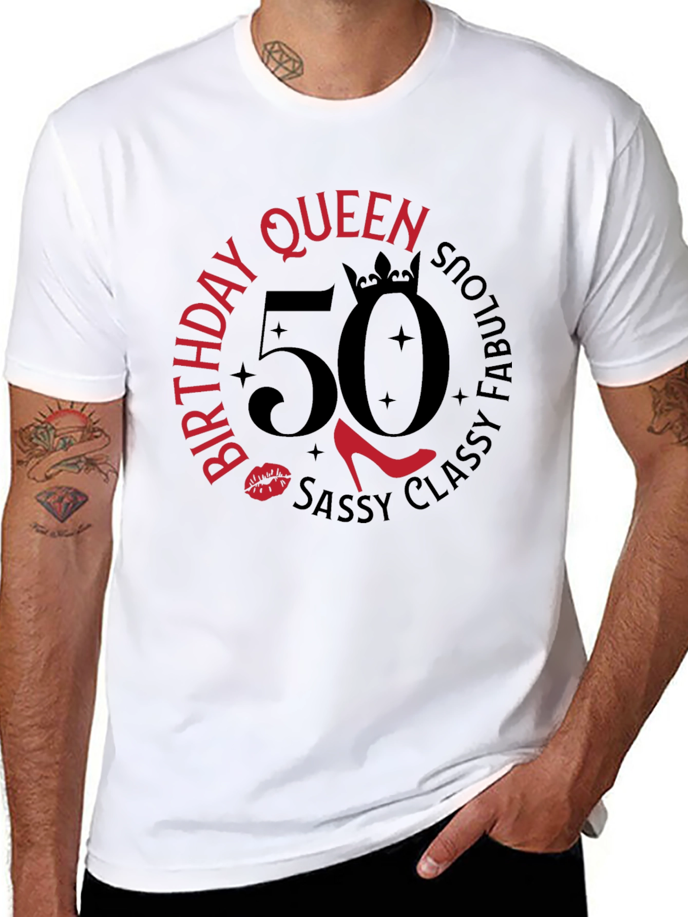 Birthday Queen 50th T-Shirt