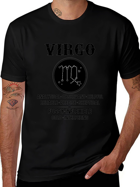 Virgo Zodiac Sign T-Shirt - Astrology Tee