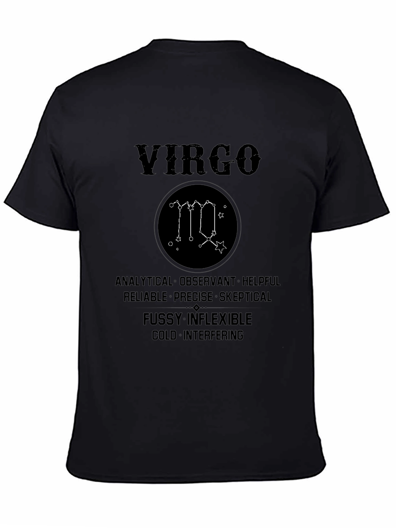 Virgo Zodiac Sign T-Shirt - Astrology Tee