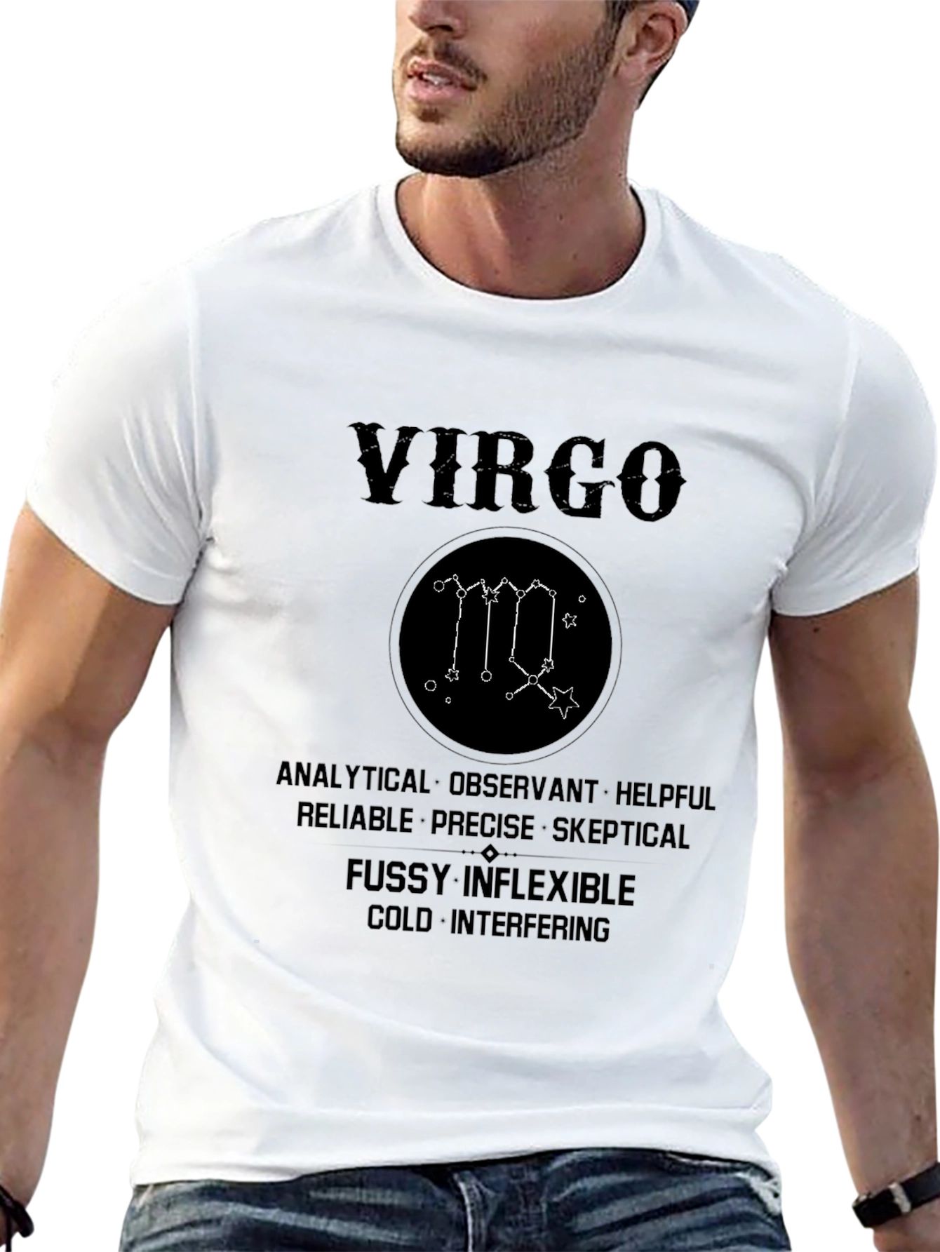 Virgo Zodiac Sign T-Shirt - Astrology Tee