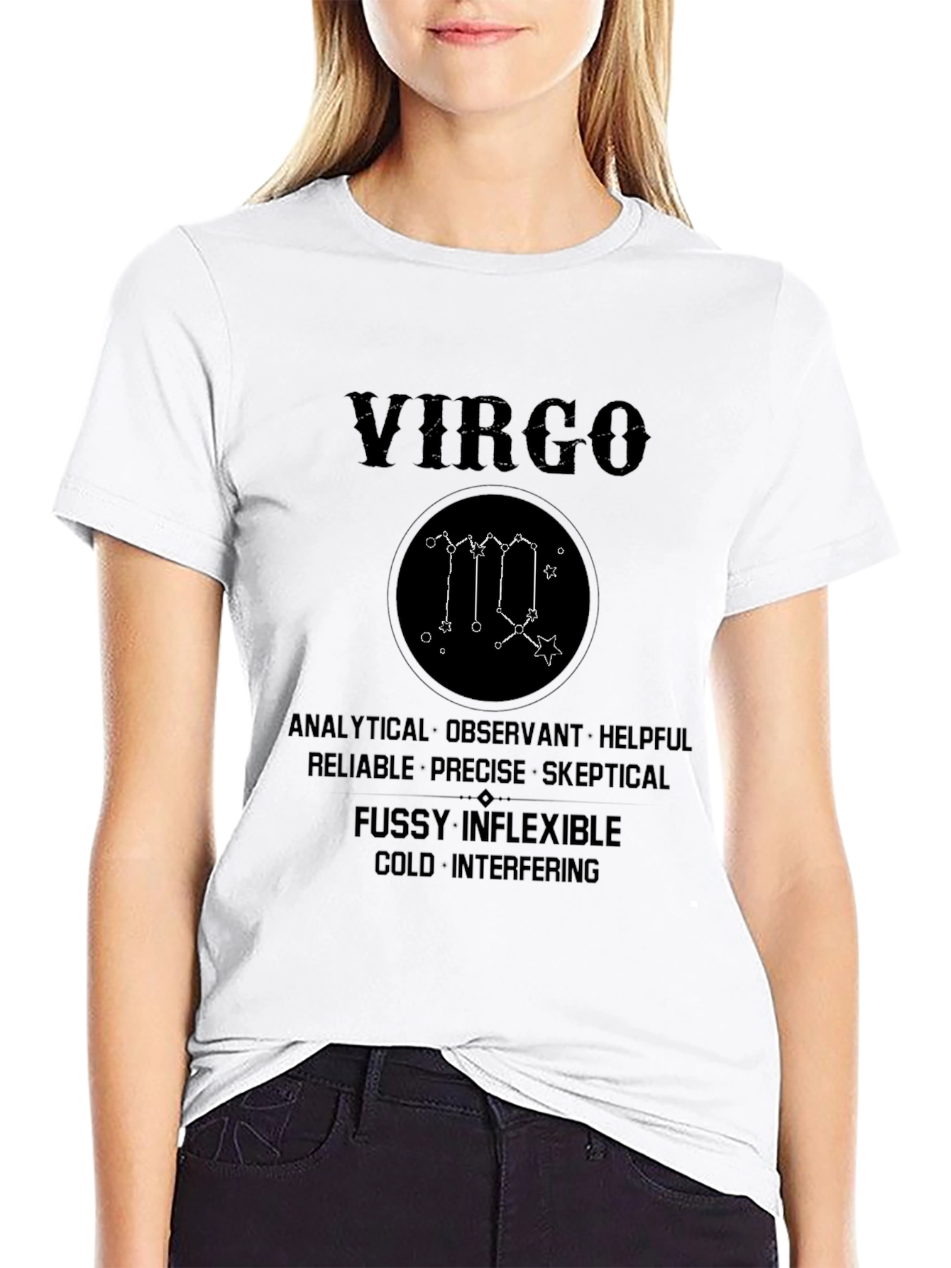 Virgo Zodiac Sign T-Shirt - Astrology Tee