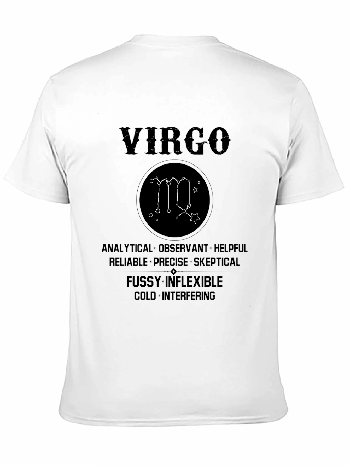 Virgo Zodiac Sign T-Shirt - Astrology Tee