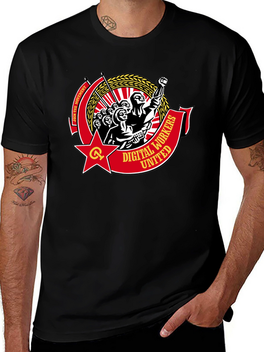 Digital Workers United Graphic T-Shirt