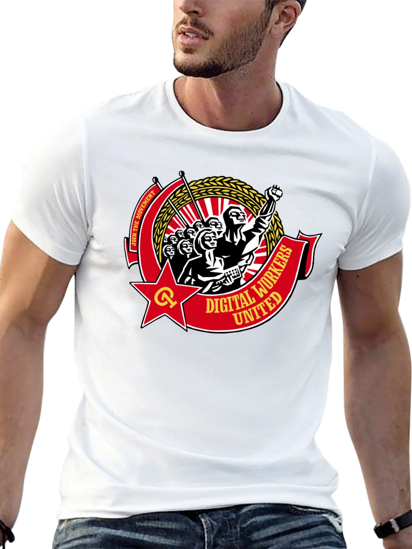 Digital Workers United Graphic T-Shirt