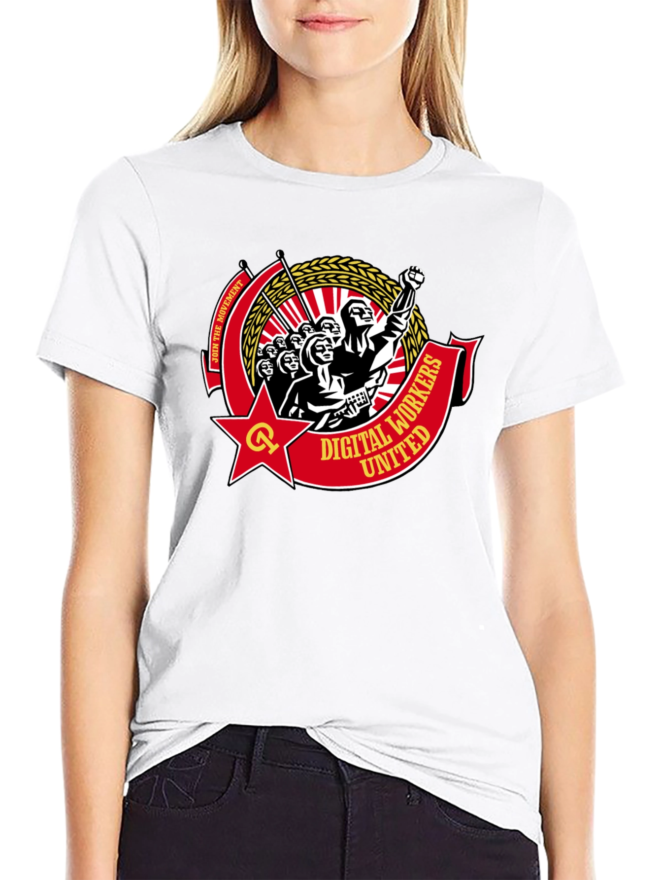 Digital Workers United Graphic T-Shirt