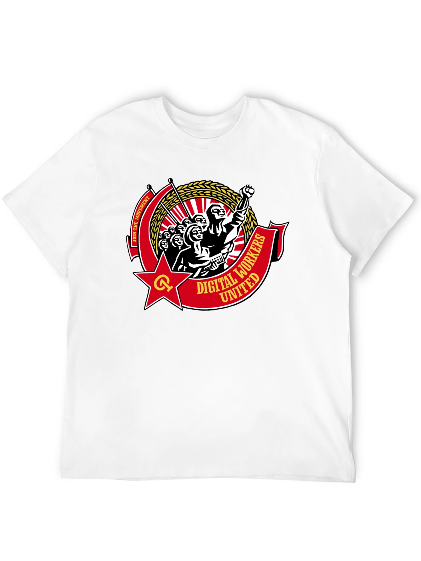 Digital Workers United Graphic T-Shirt