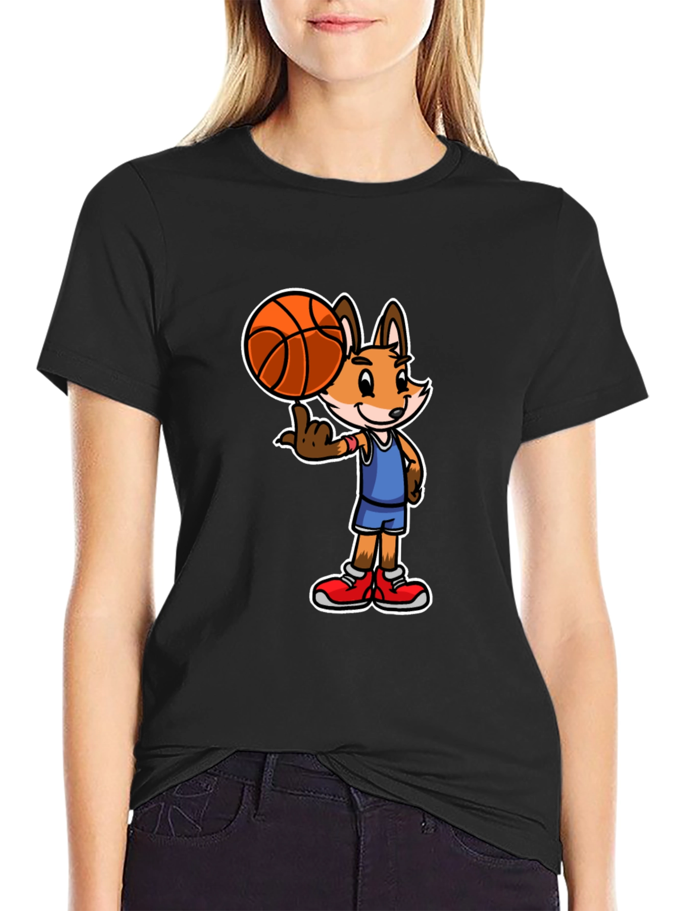 Fox Basketball T-Shirt