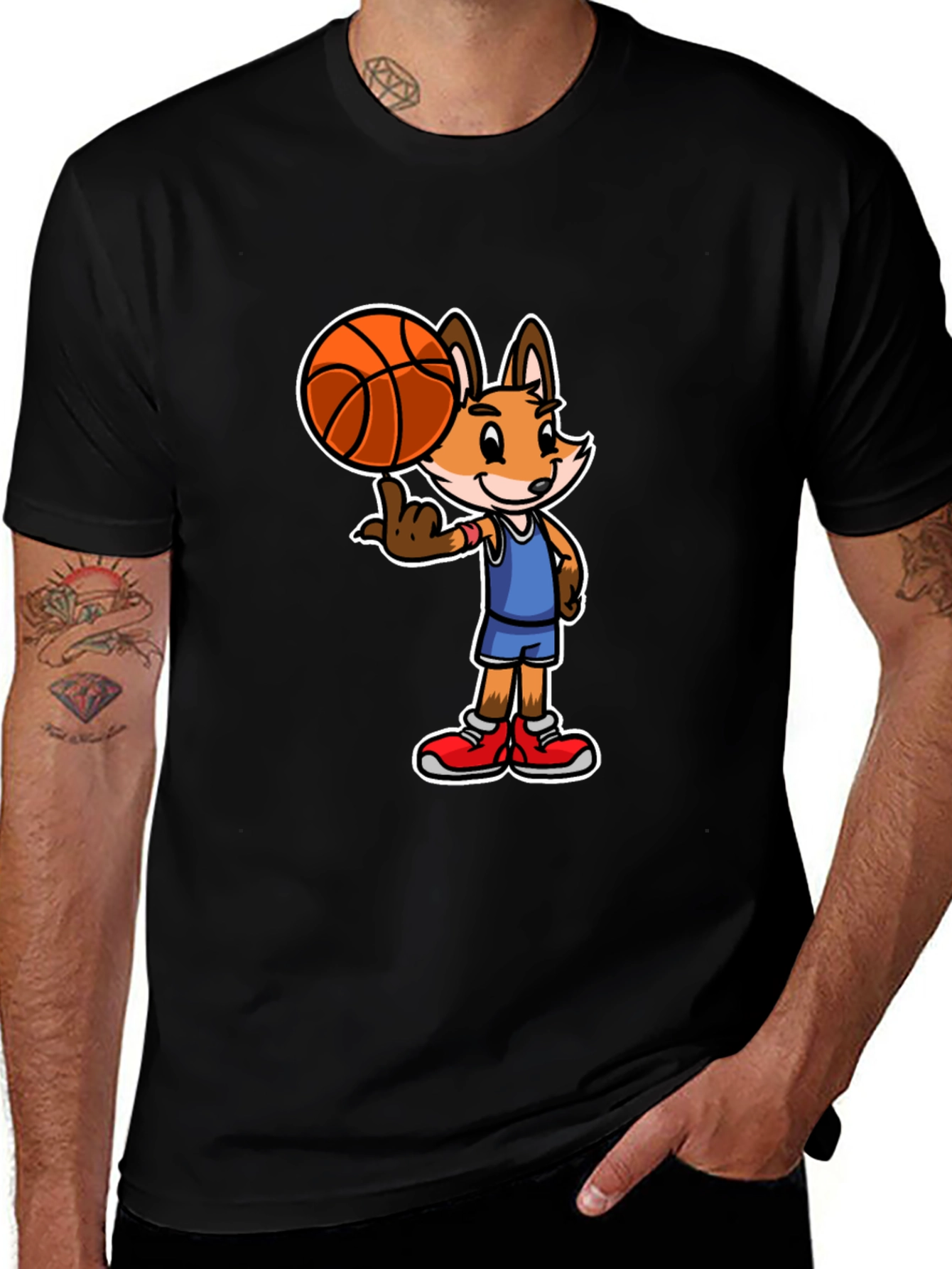 Fox Basketball T-Shirt