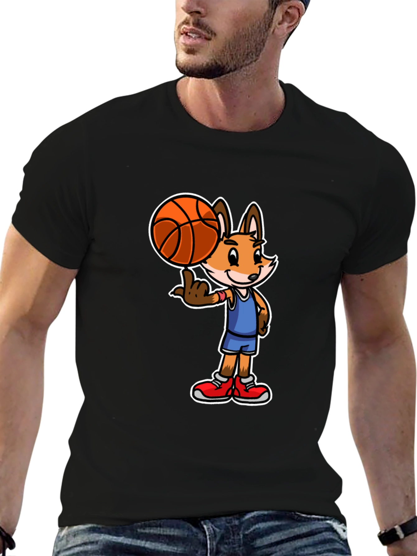 Fox Basketball T-Shirt