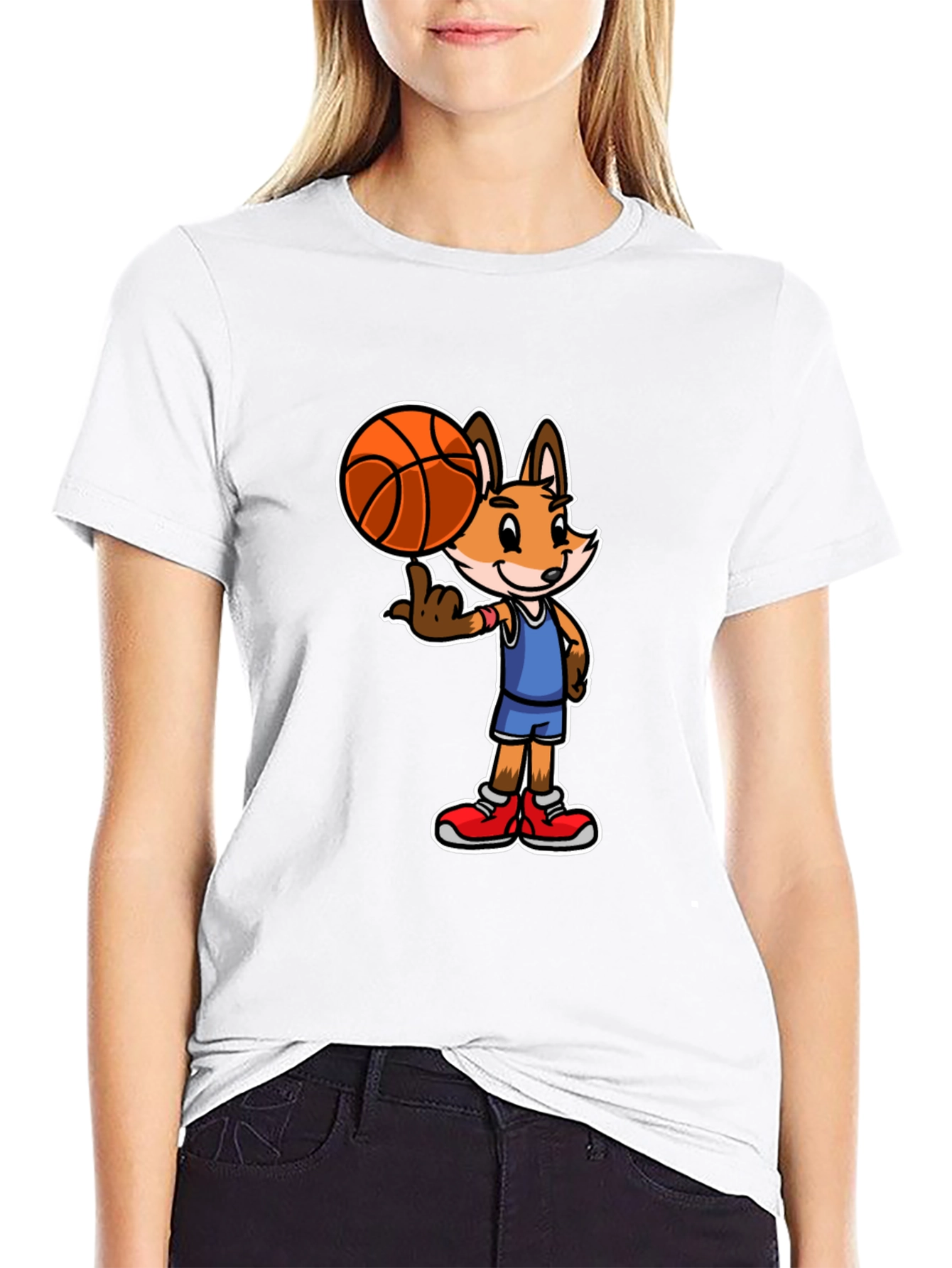 Fox Basketball T-Shirt