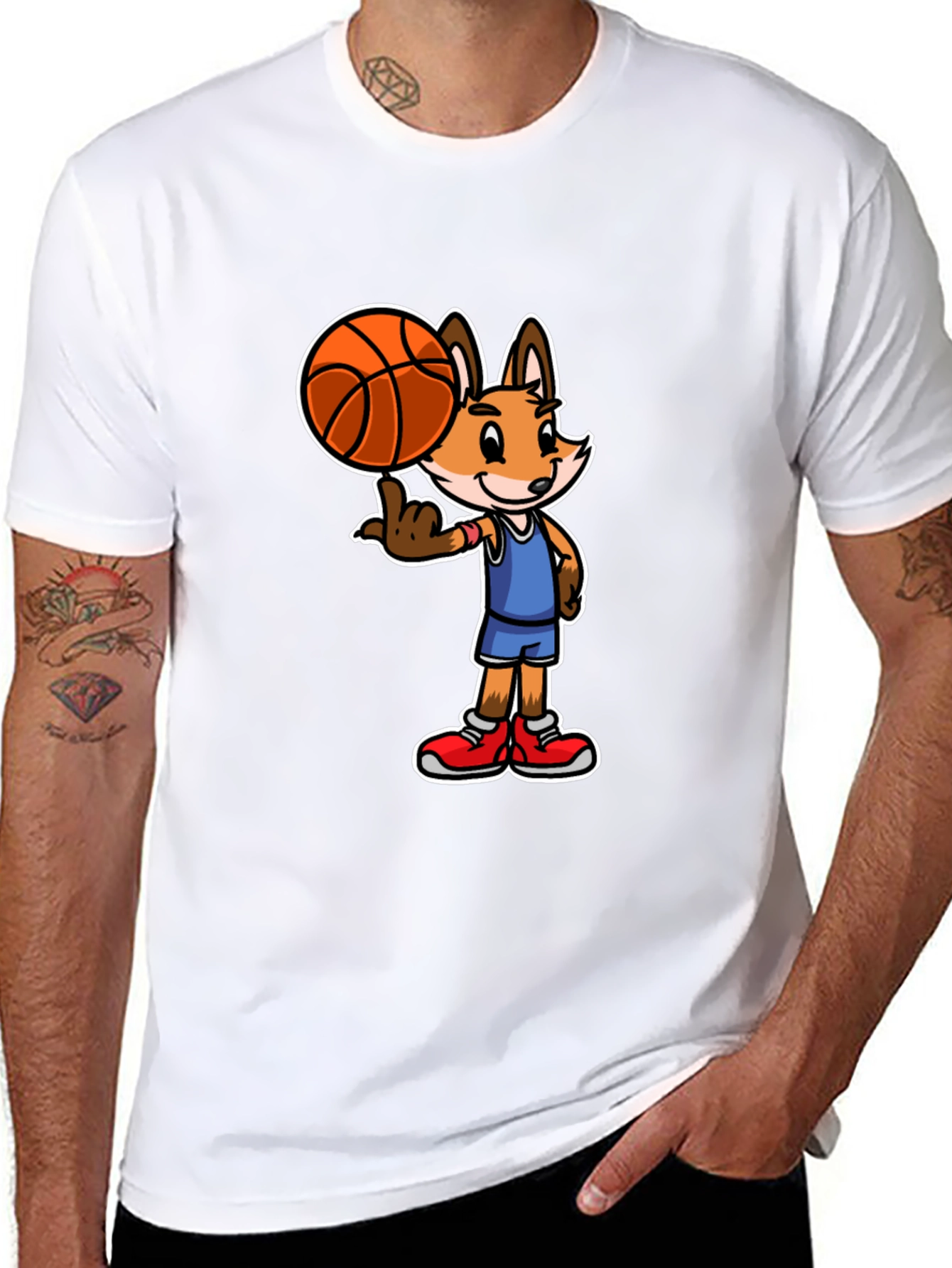 Fox Basketball T-Shirt