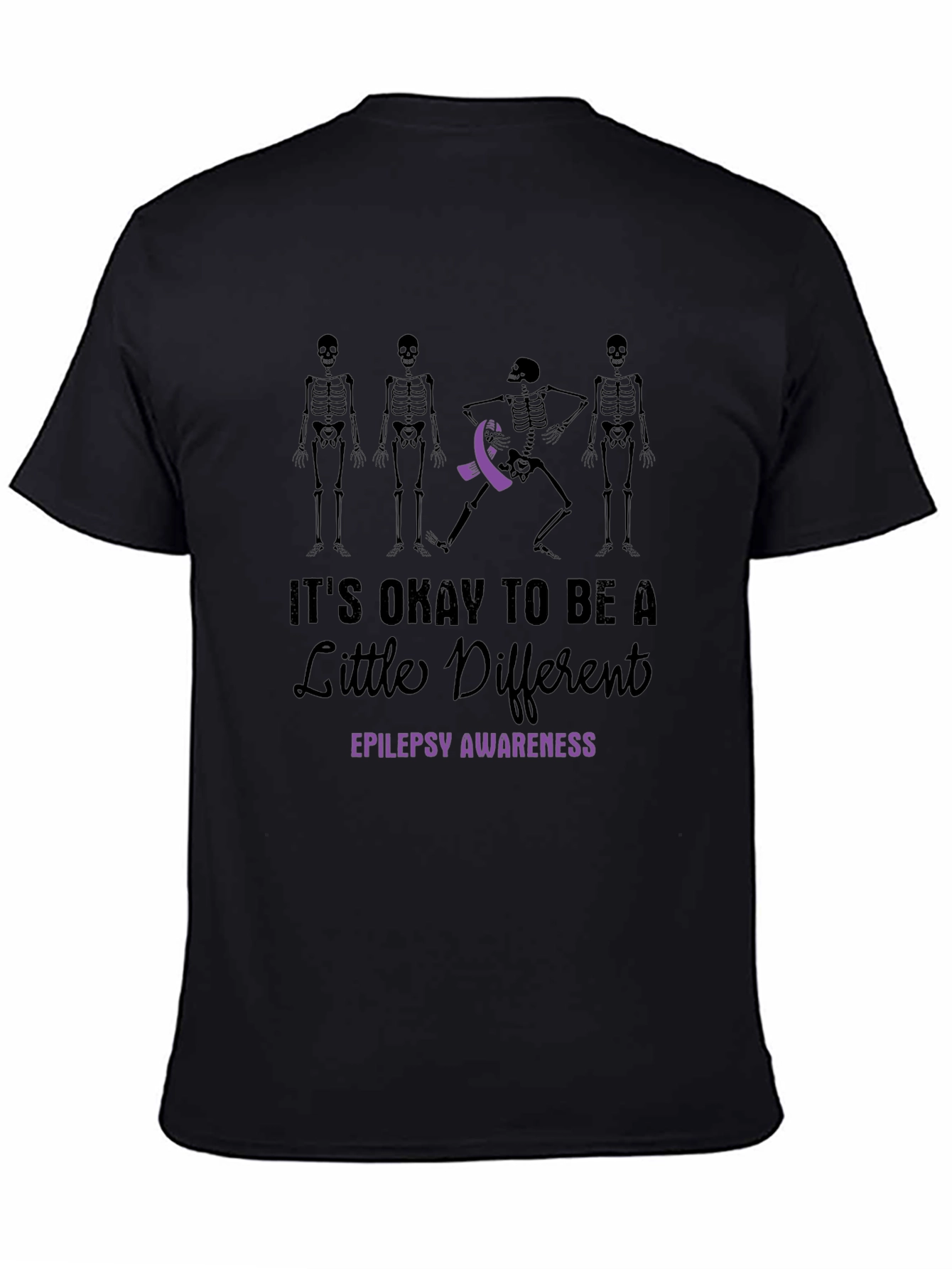 Epilepsy Awareness T-Shirt - Its Okay to Be Different