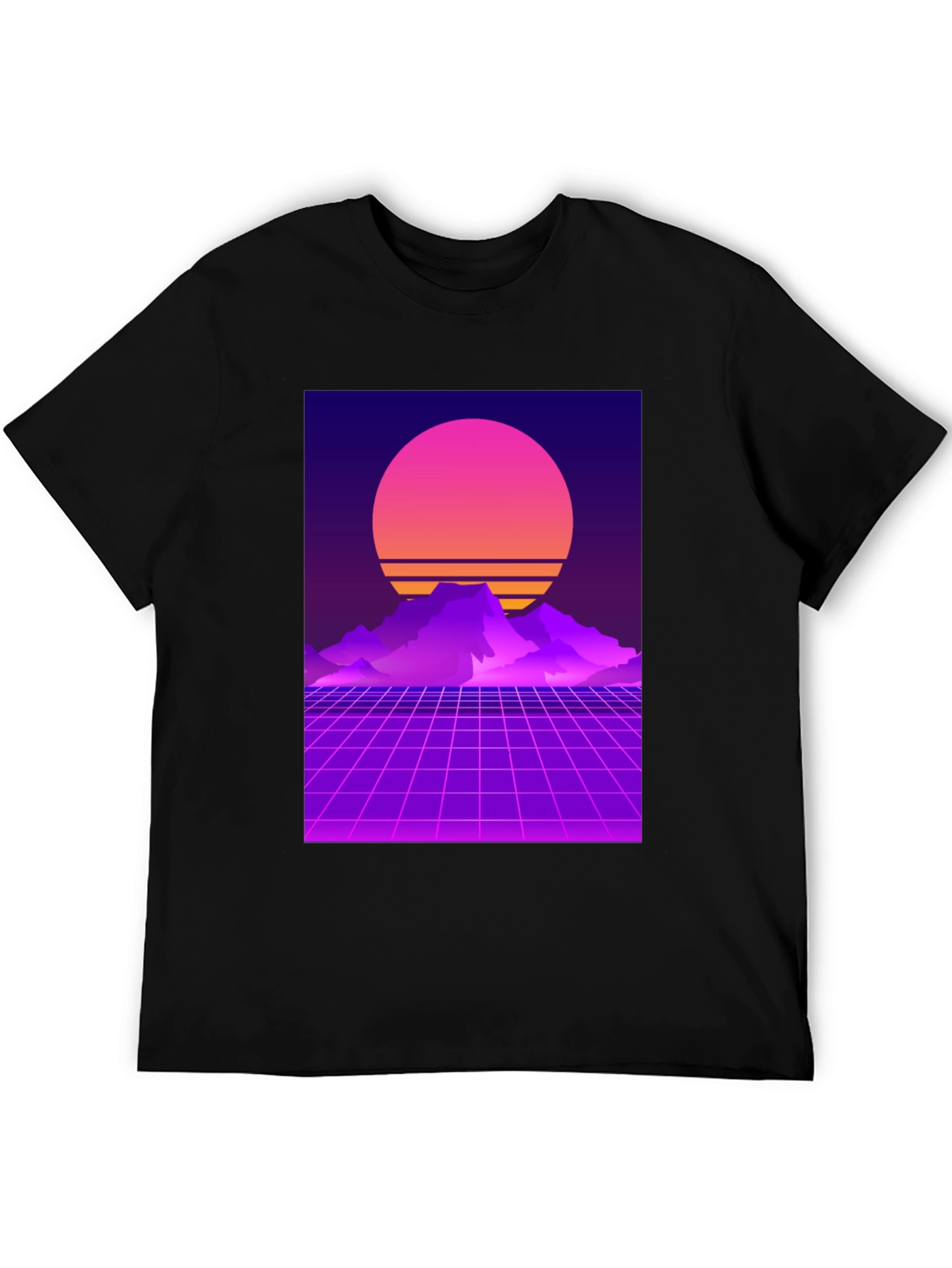 Retro Sunset Graphic T-Shirt