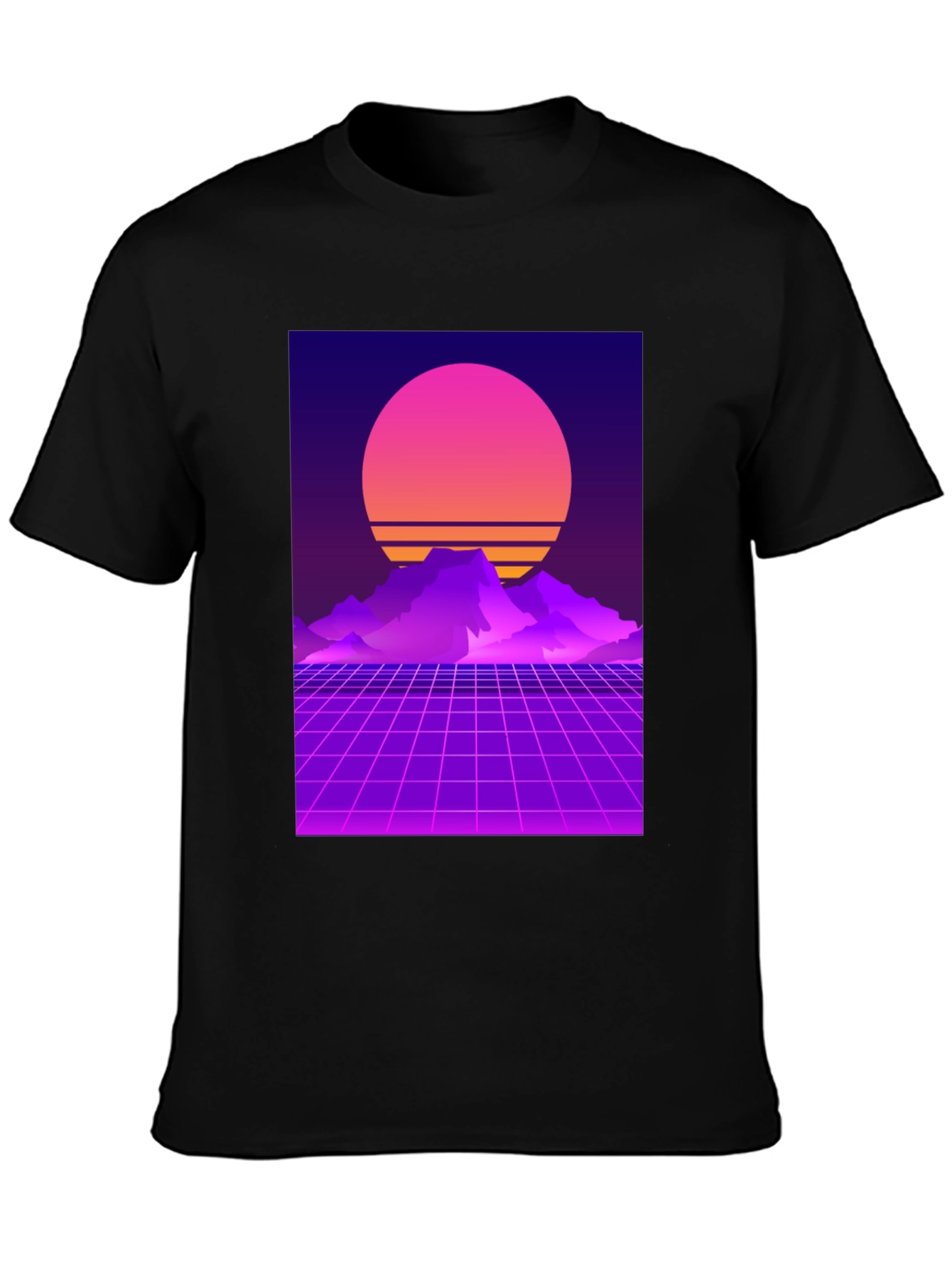 Retro Sunset Graphic T-Shirt