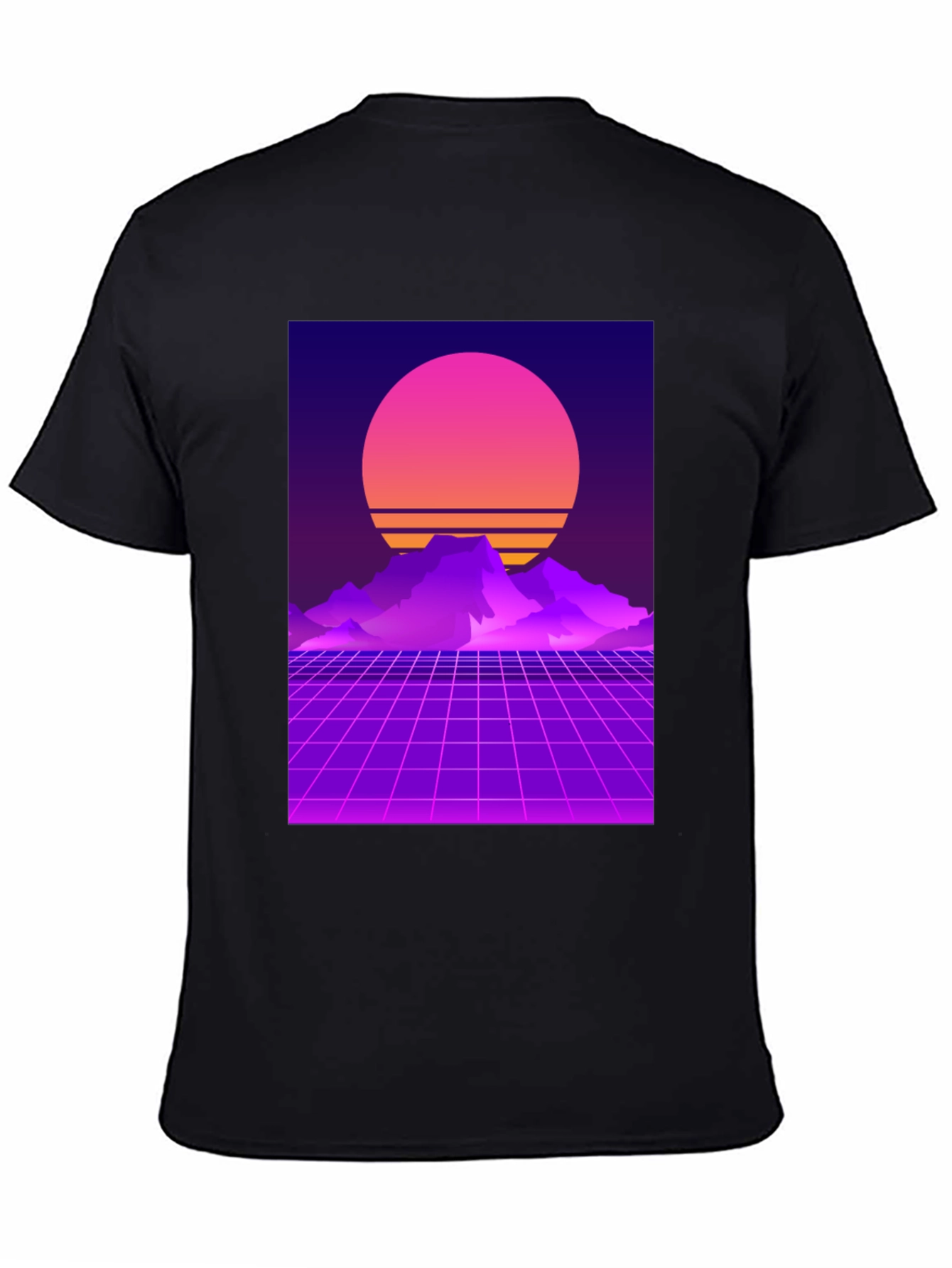 Retro Sunset Graphic T-Shirt