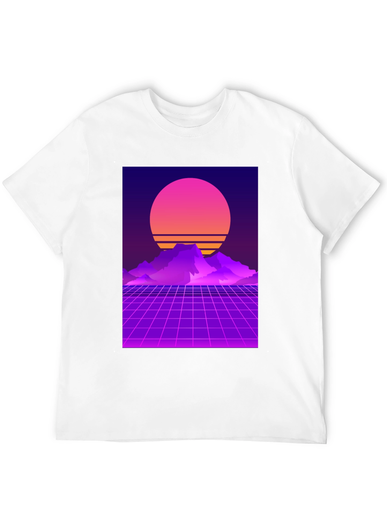 Retro Sunset Graphic T-Shirt