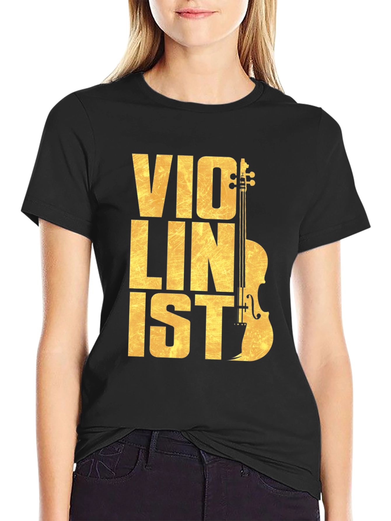 Violinist T-Shirt - Musical Instrument Graphic Tee