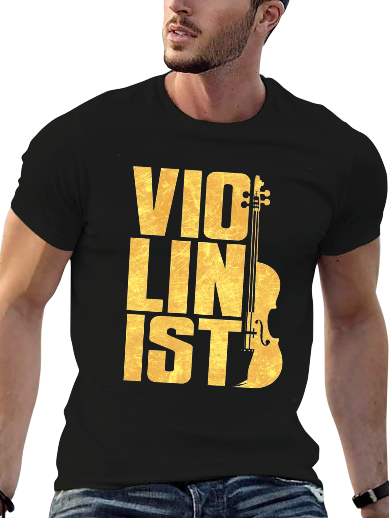 Violinist T-Shirt - Musical Instrument Graphic Tee