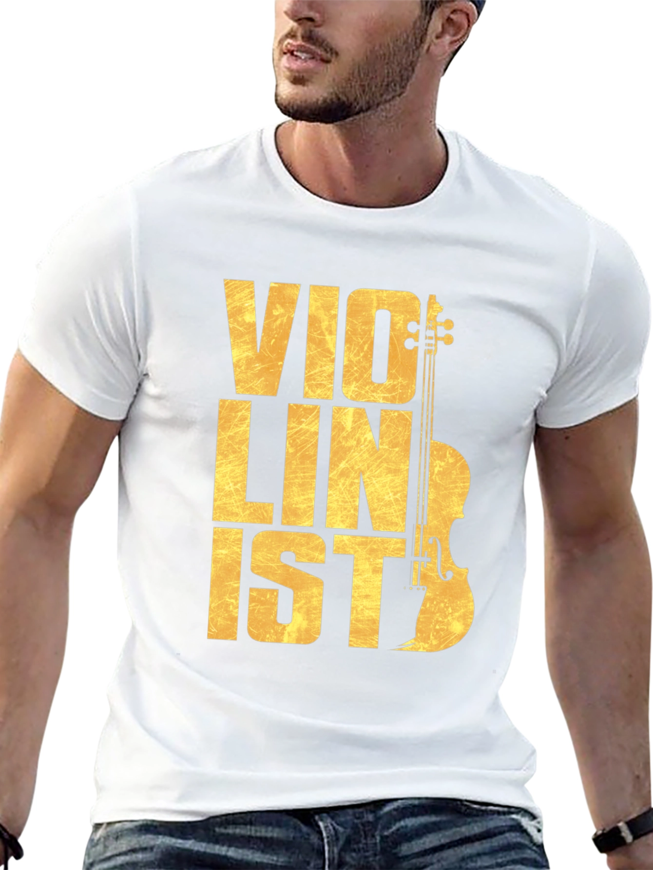 Violinist T-Shirt - Musical Instrument Graphic Tee