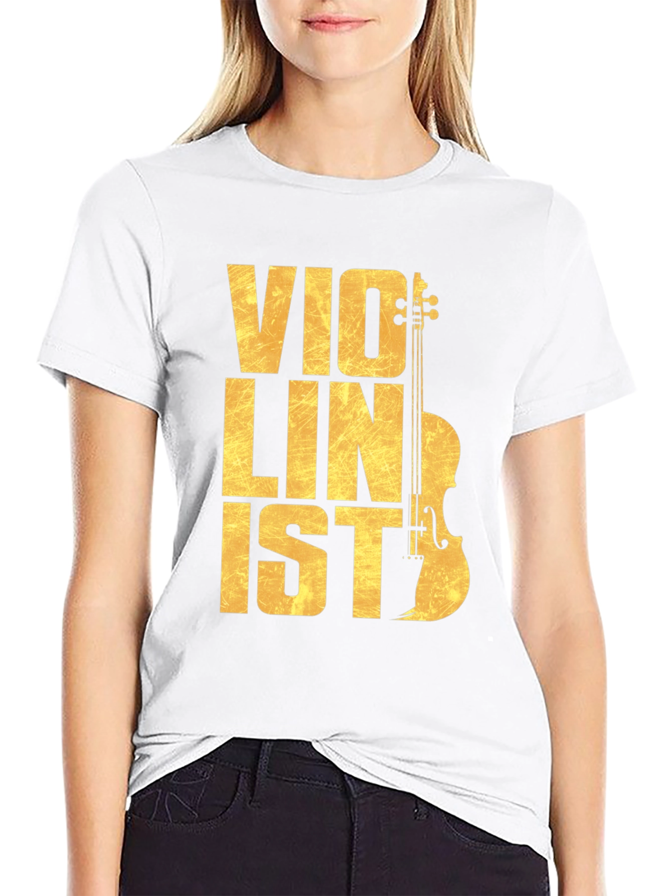 Violinist T-Shirt - Musical Instrument Graphic Tee