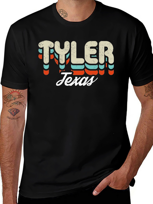 Retro Tyler Texas Graphic T-Shirt