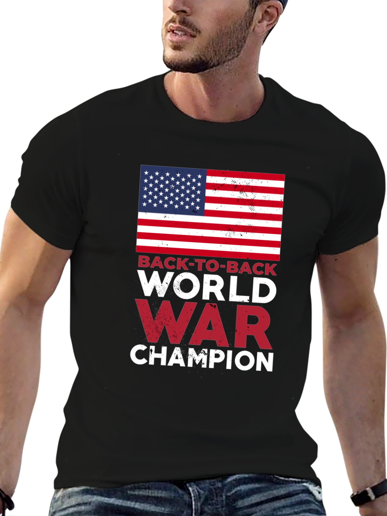 Back-to-Back World War Champion Graphic Tee