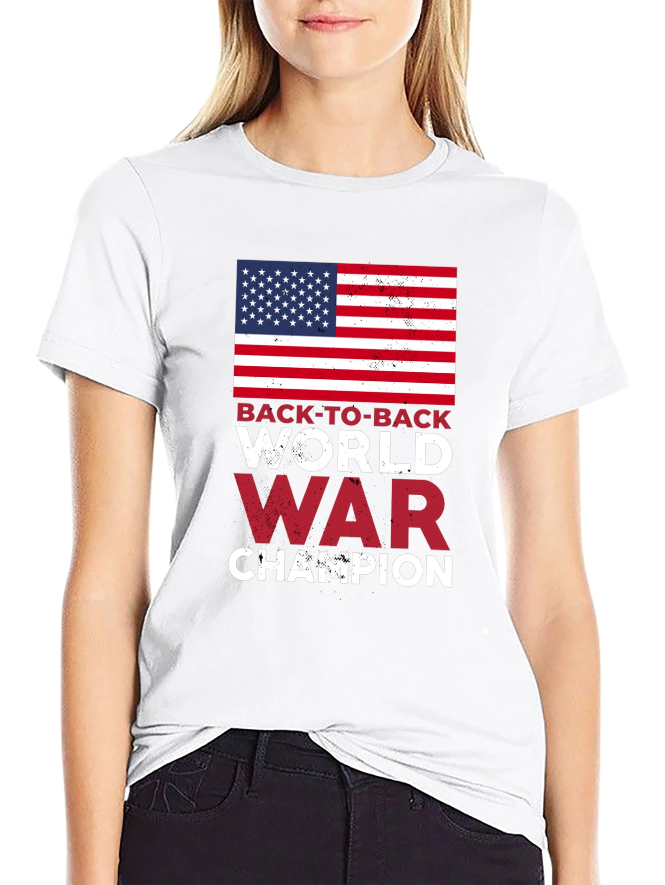 Back-to-Back World War Champion Graphic Tee