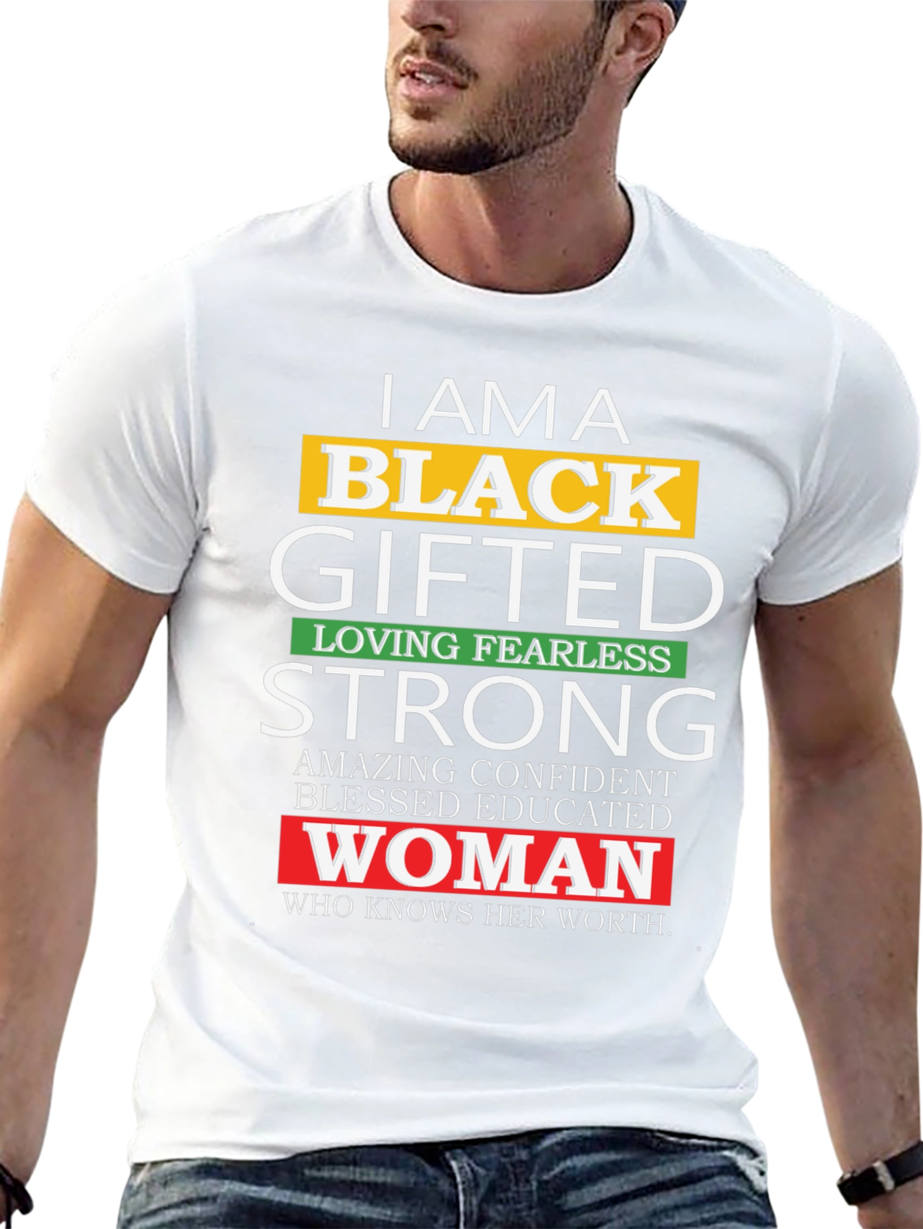 I Am A Black Gifted Woman T-Shirt