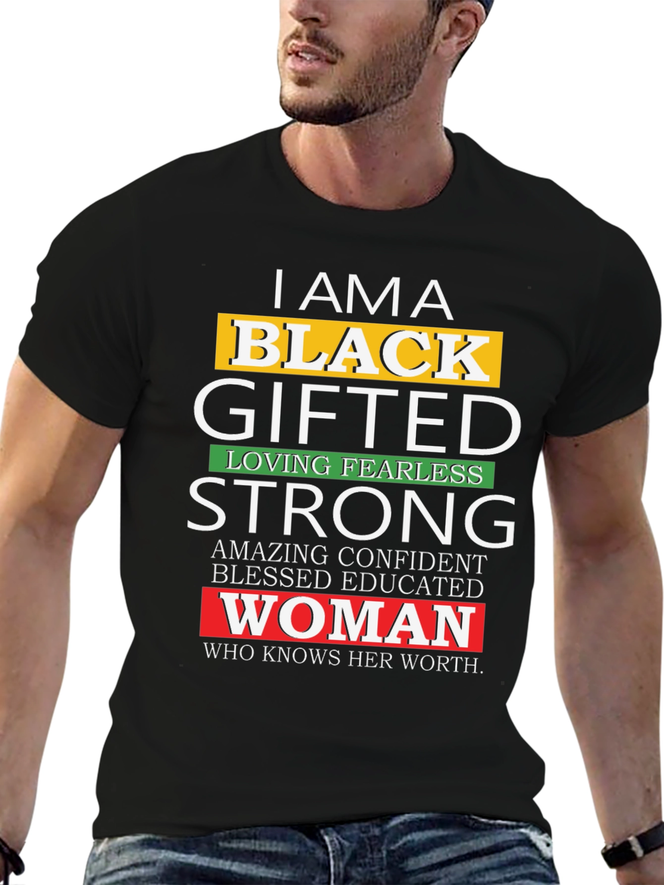 I Am A Black Gifted Woman T-Shirt
