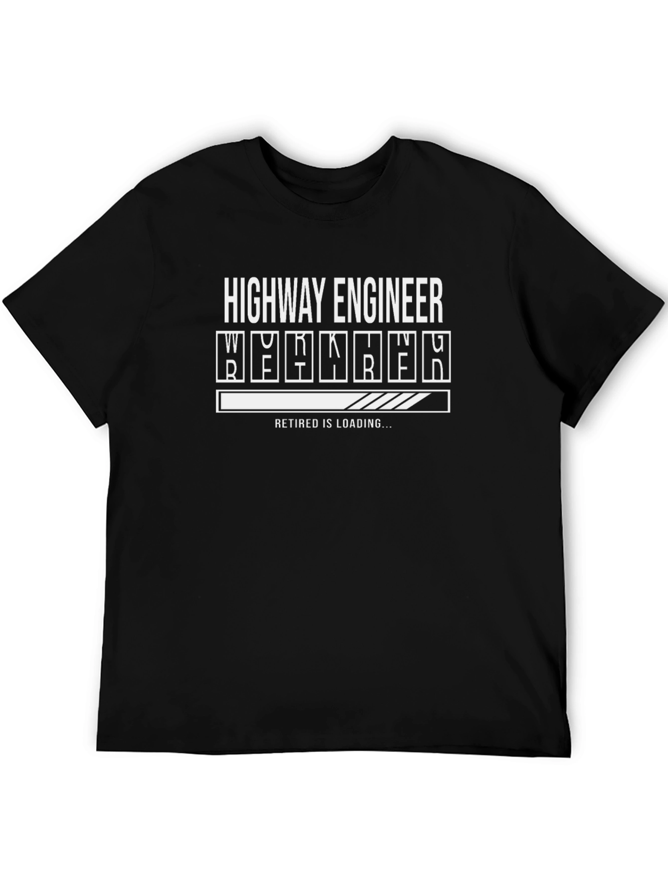 Highway Engineer Retirement Loading T-Shirt