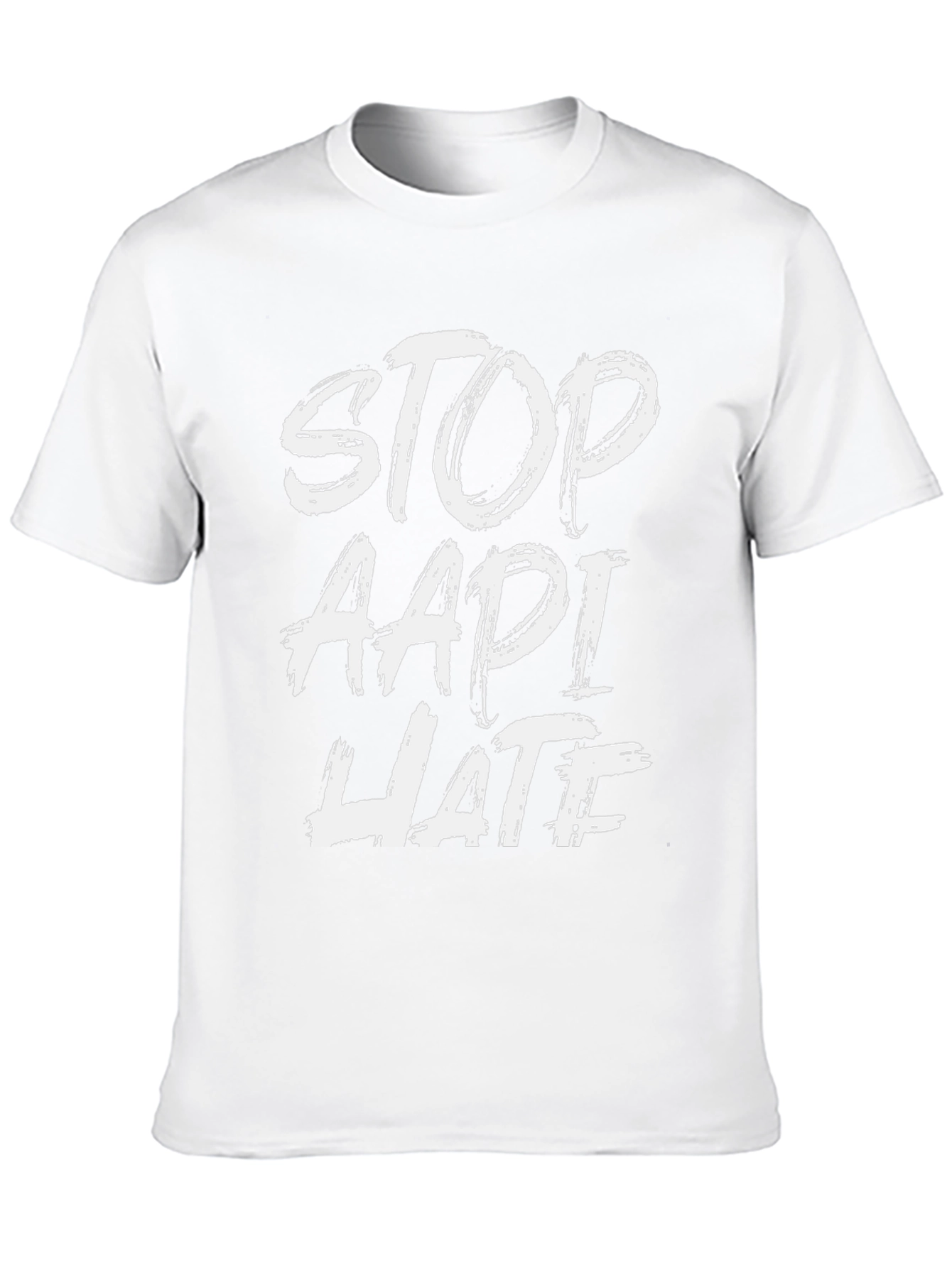 Stop AAPI Hate Black Graphic Tee