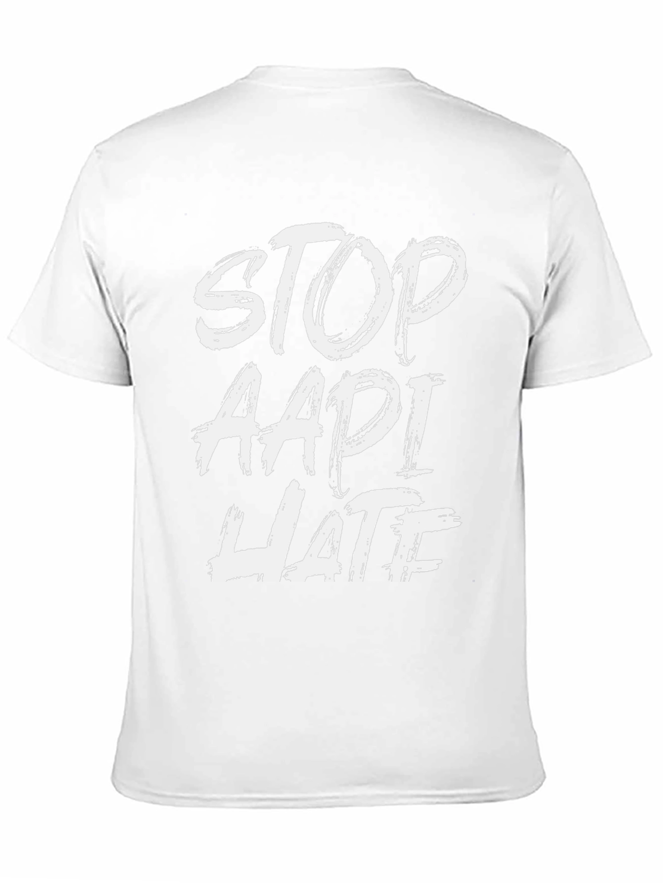 Stop AAPI Hate Black Graphic Tee