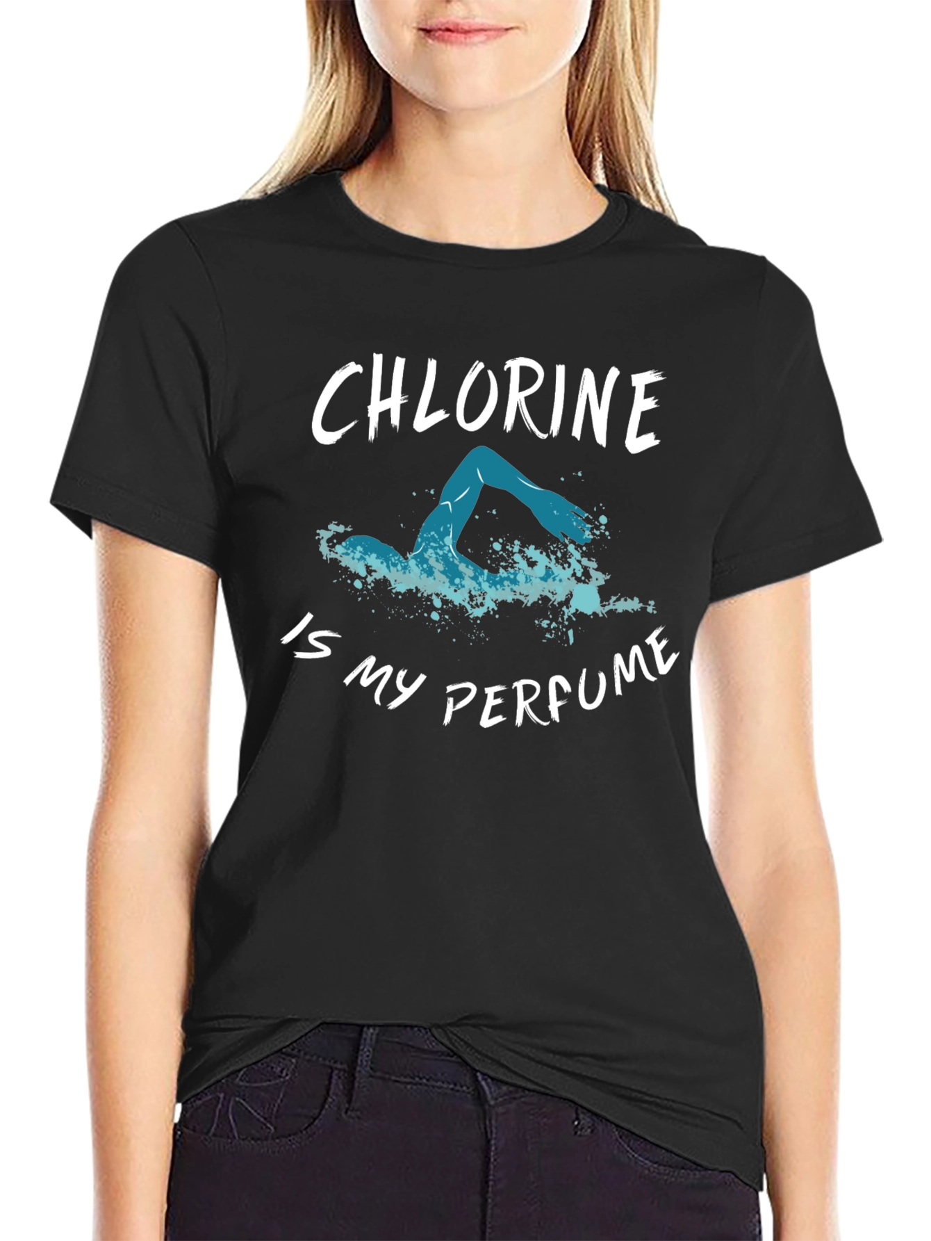 Chlorine is My Perfume T-Shirt - Swimmers Tee