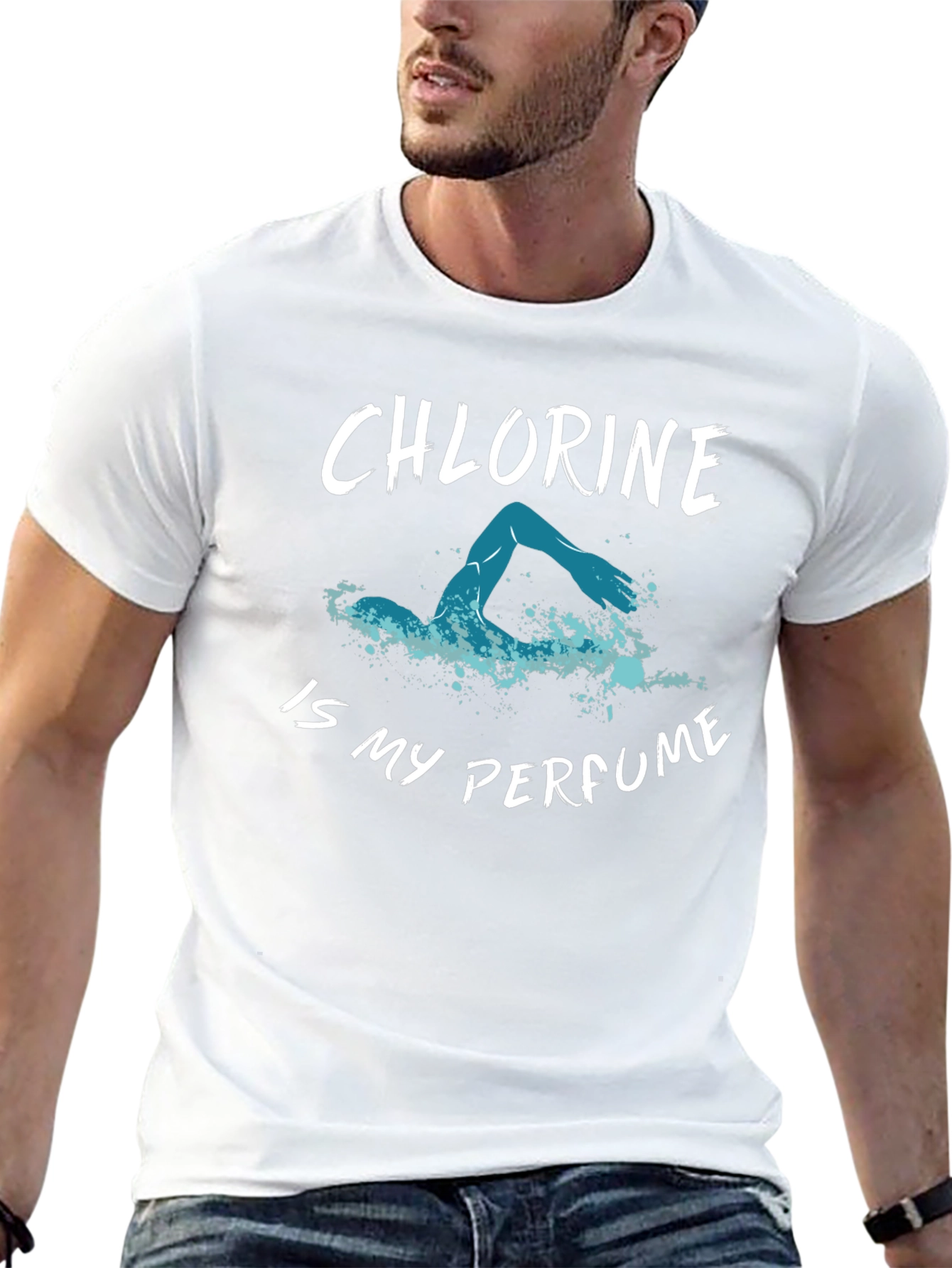 Chlorine is My Perfume T-Shirt - Swimmers Tee