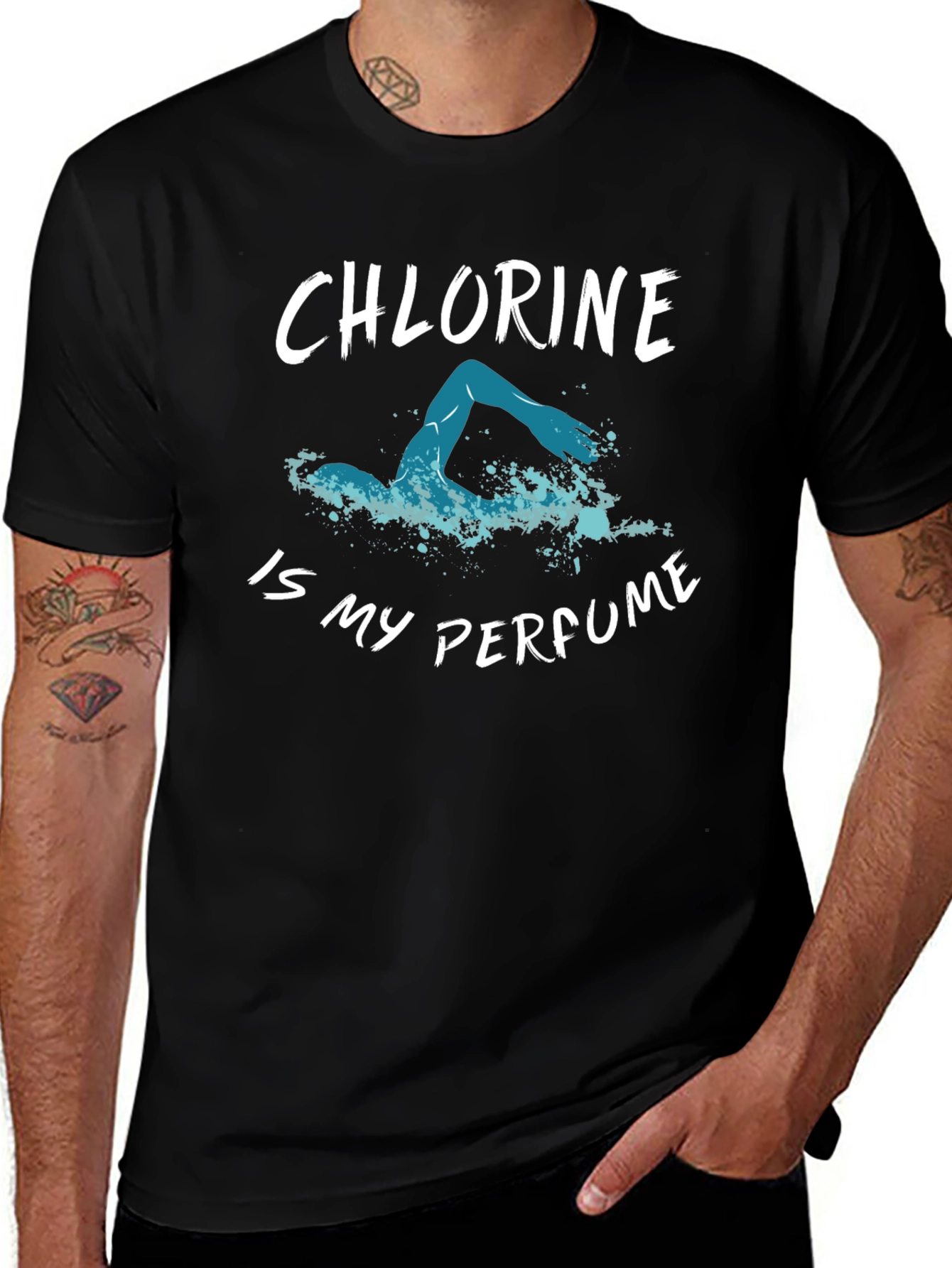Chlorine is My Perfume T-Shirt - Swimmers Tee