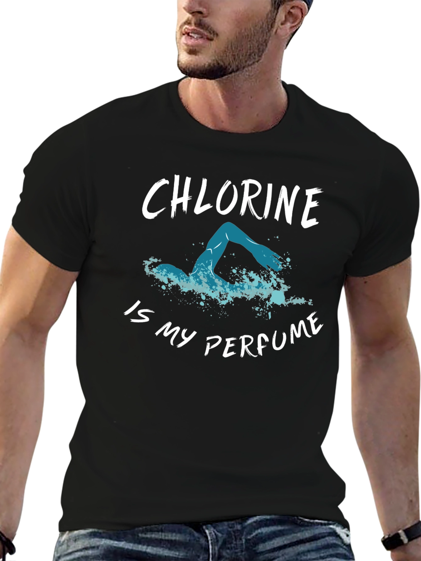 Chlorine is My Perfume T-Shirt - Swimmers Tee