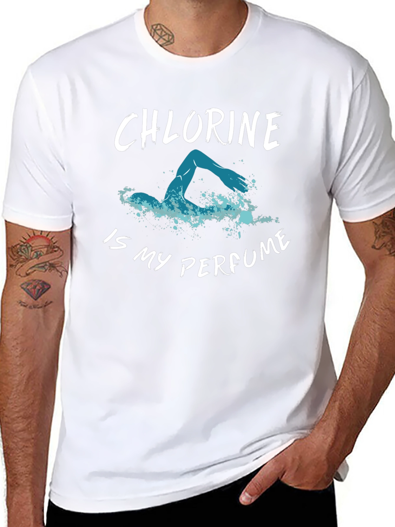Chlorine is My Perfume T-Shirt - Swimmers Tee