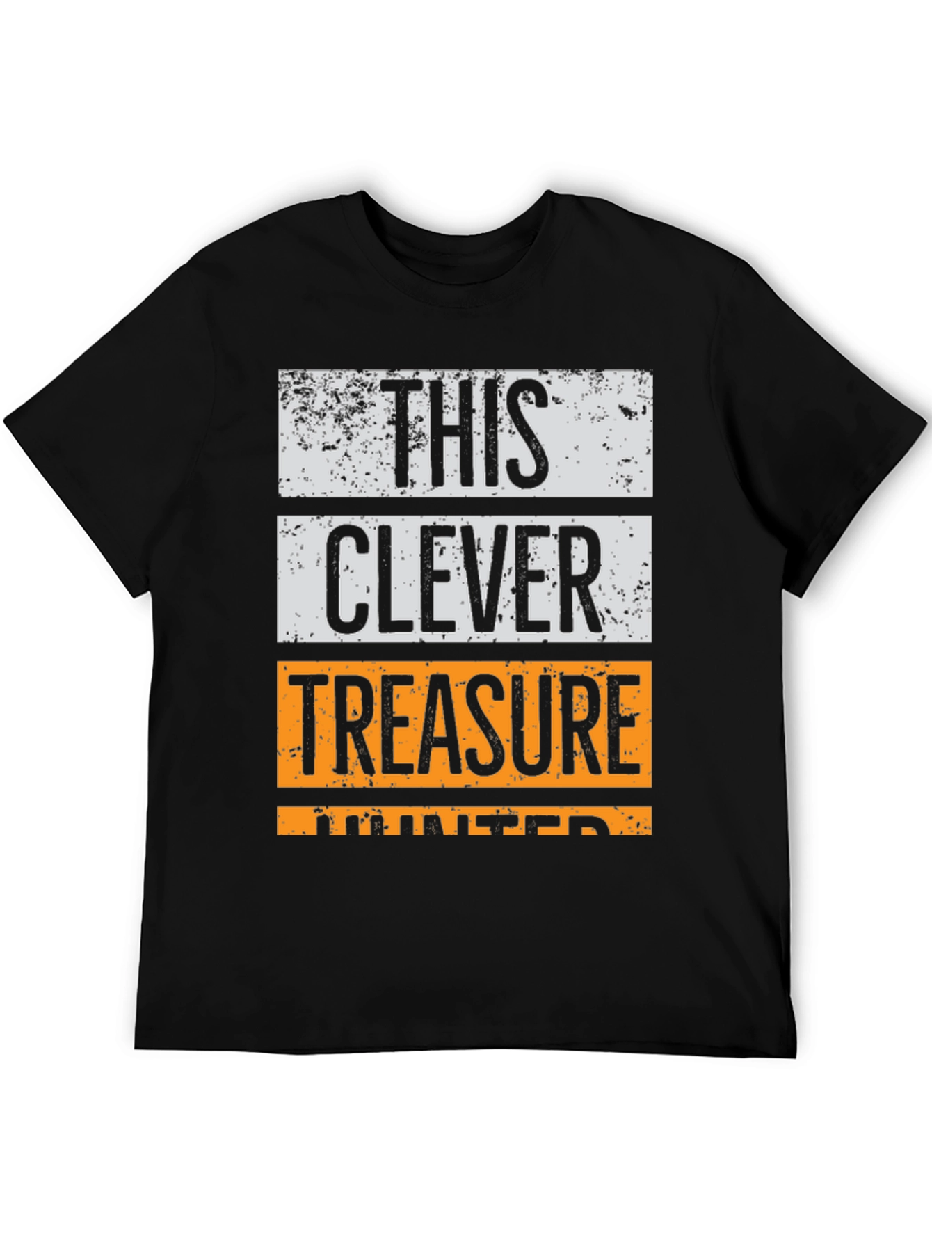 This Clever Treasure Hunter Black T-Shirt