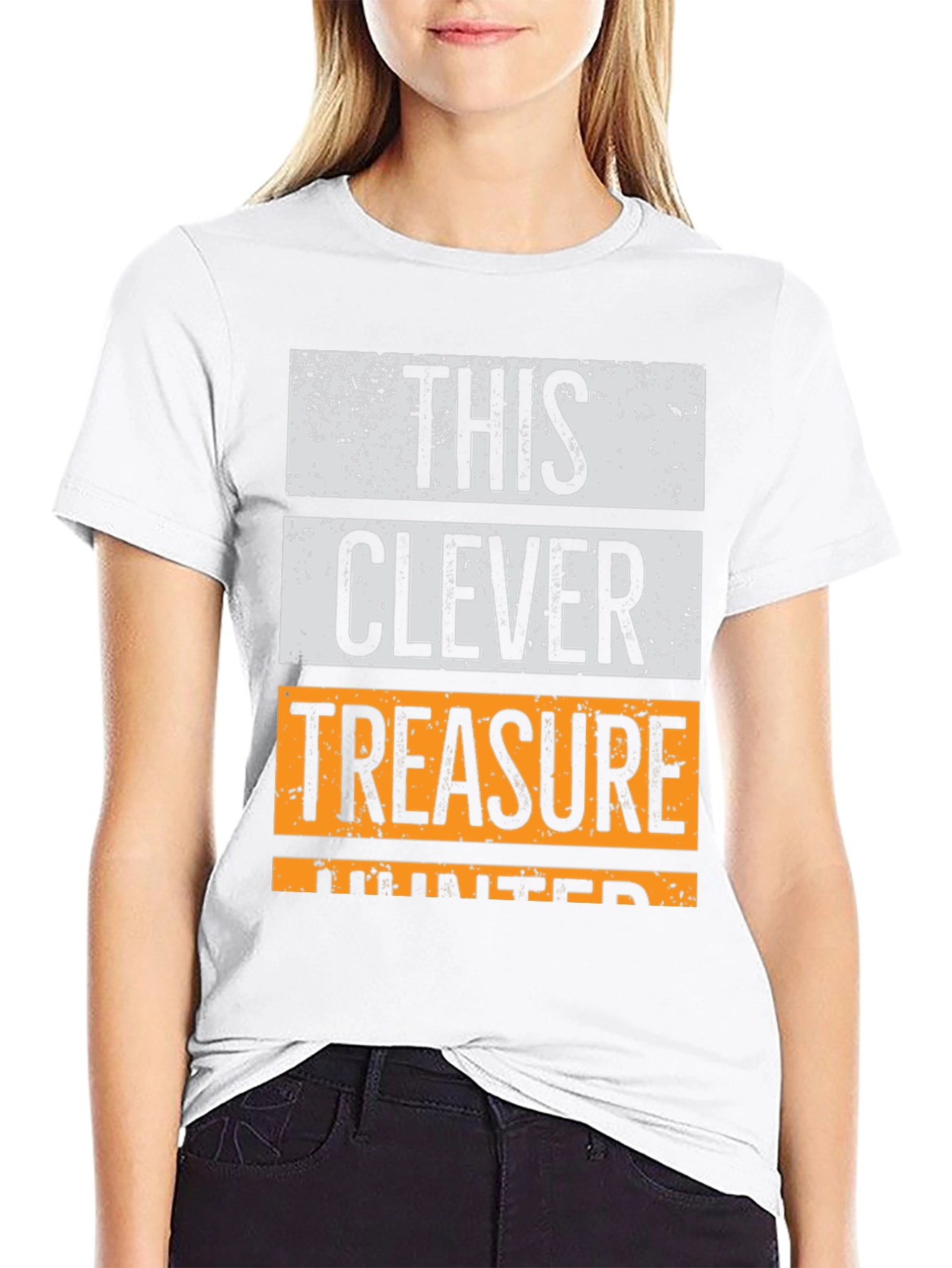 This Clever Treasure Hunter Black T-Shirt