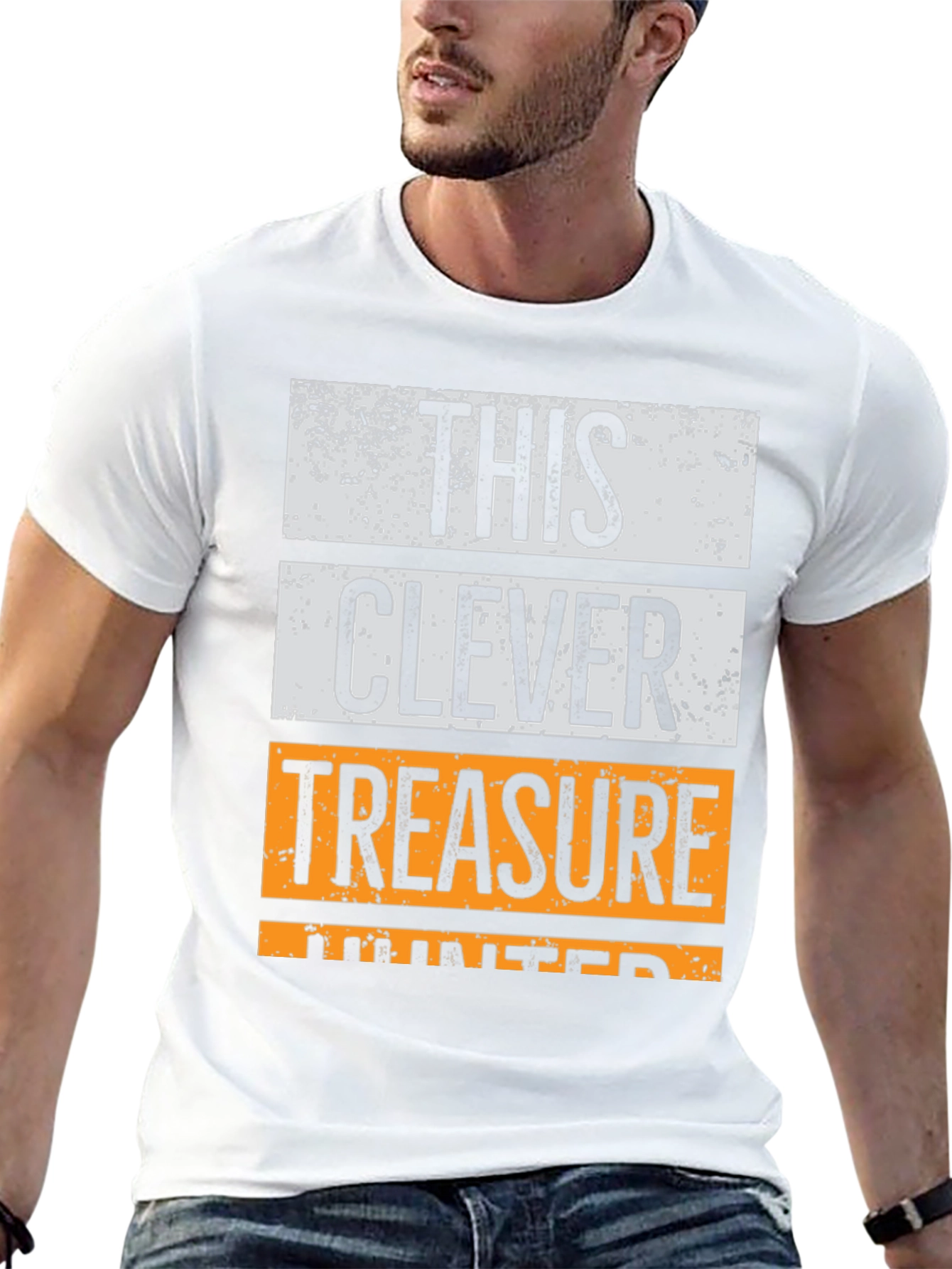 This Clever Treasure Hunter Black T-Shirt