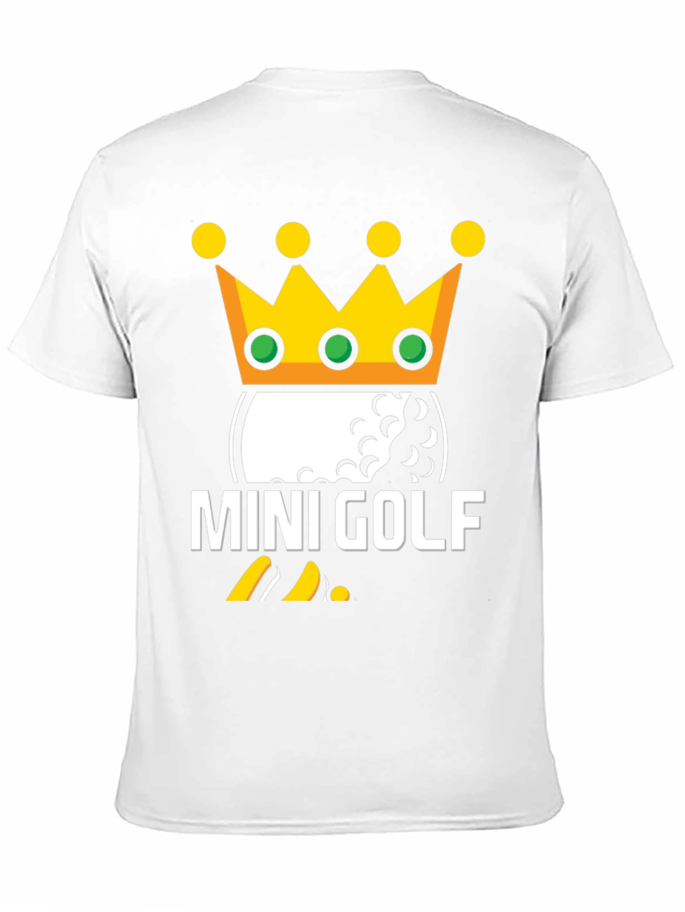 Mini Golf King T-Shirt | Novelty Golfing Tee