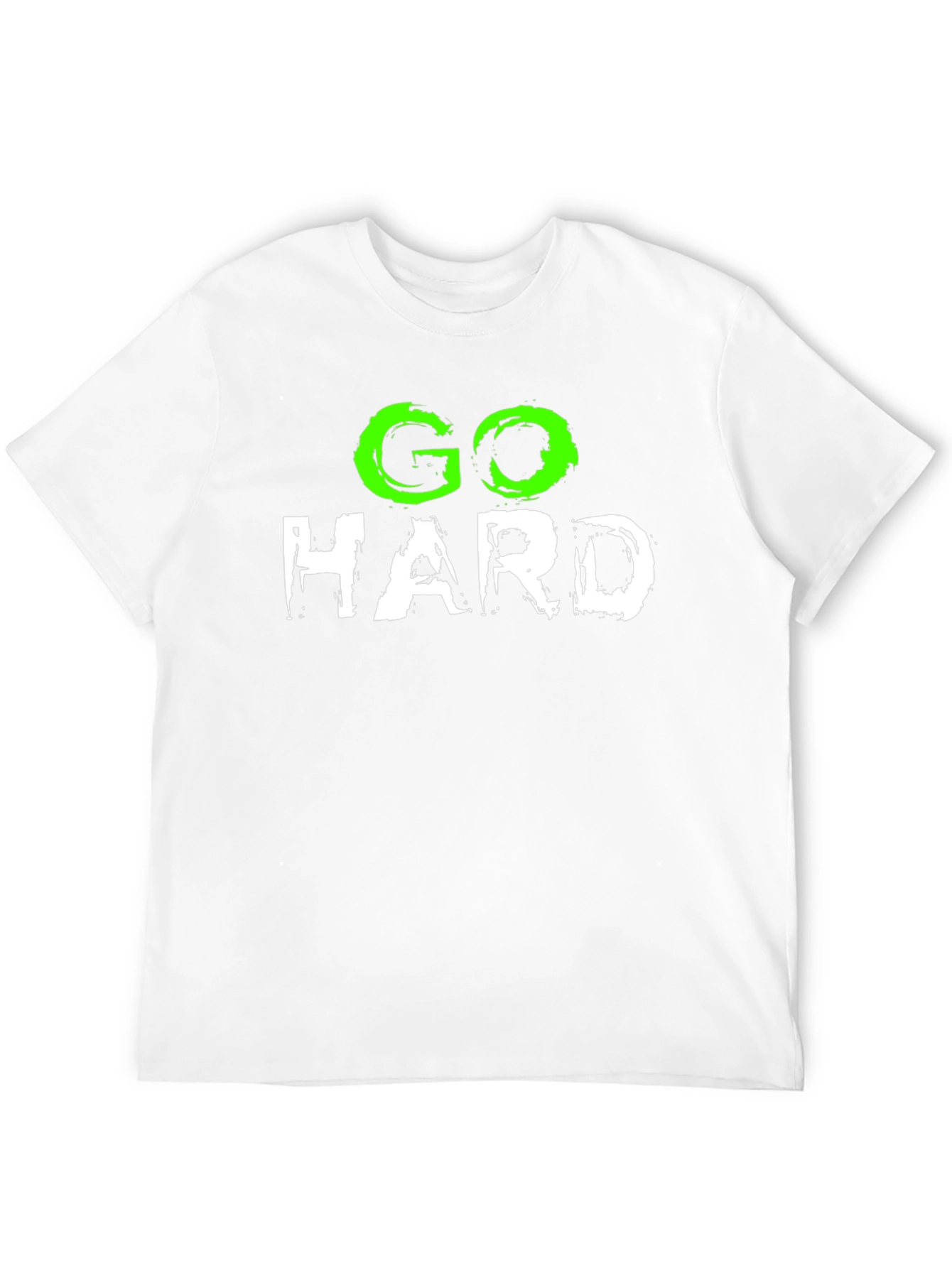 Go Hard Black Graphic T-Shirt