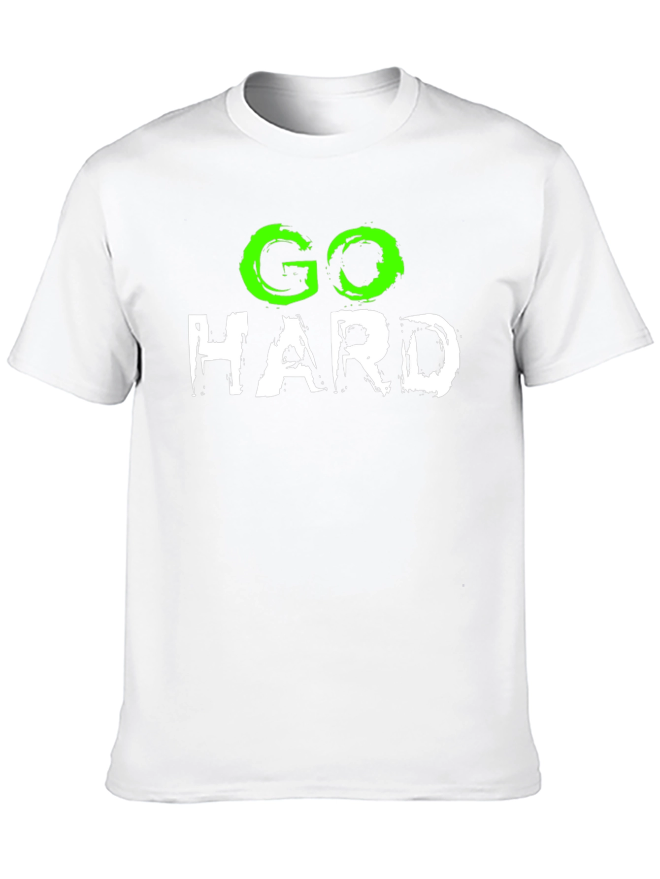 Go Hard Black Graphic T-Shirt
