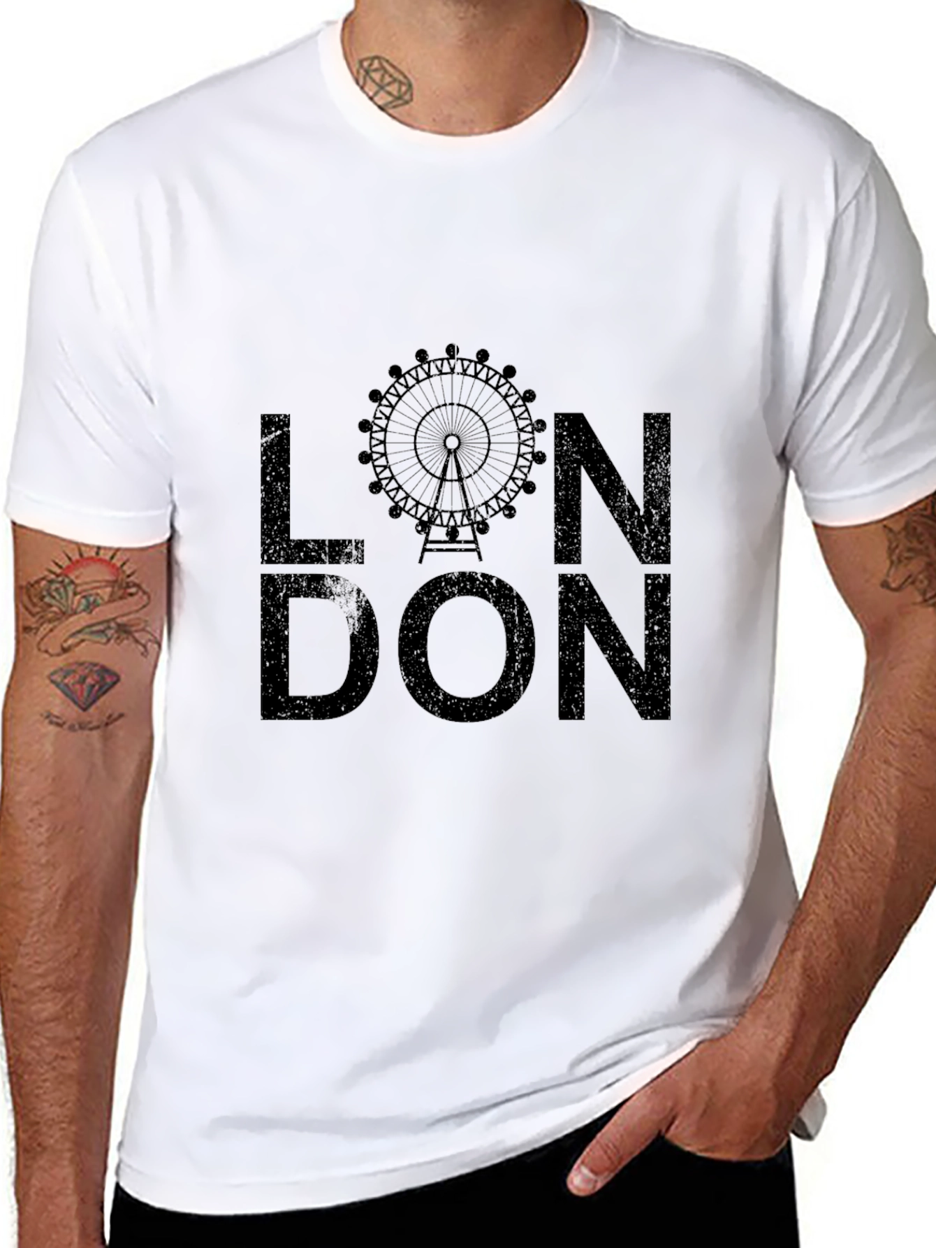 London Eye Graphic T-Shirt