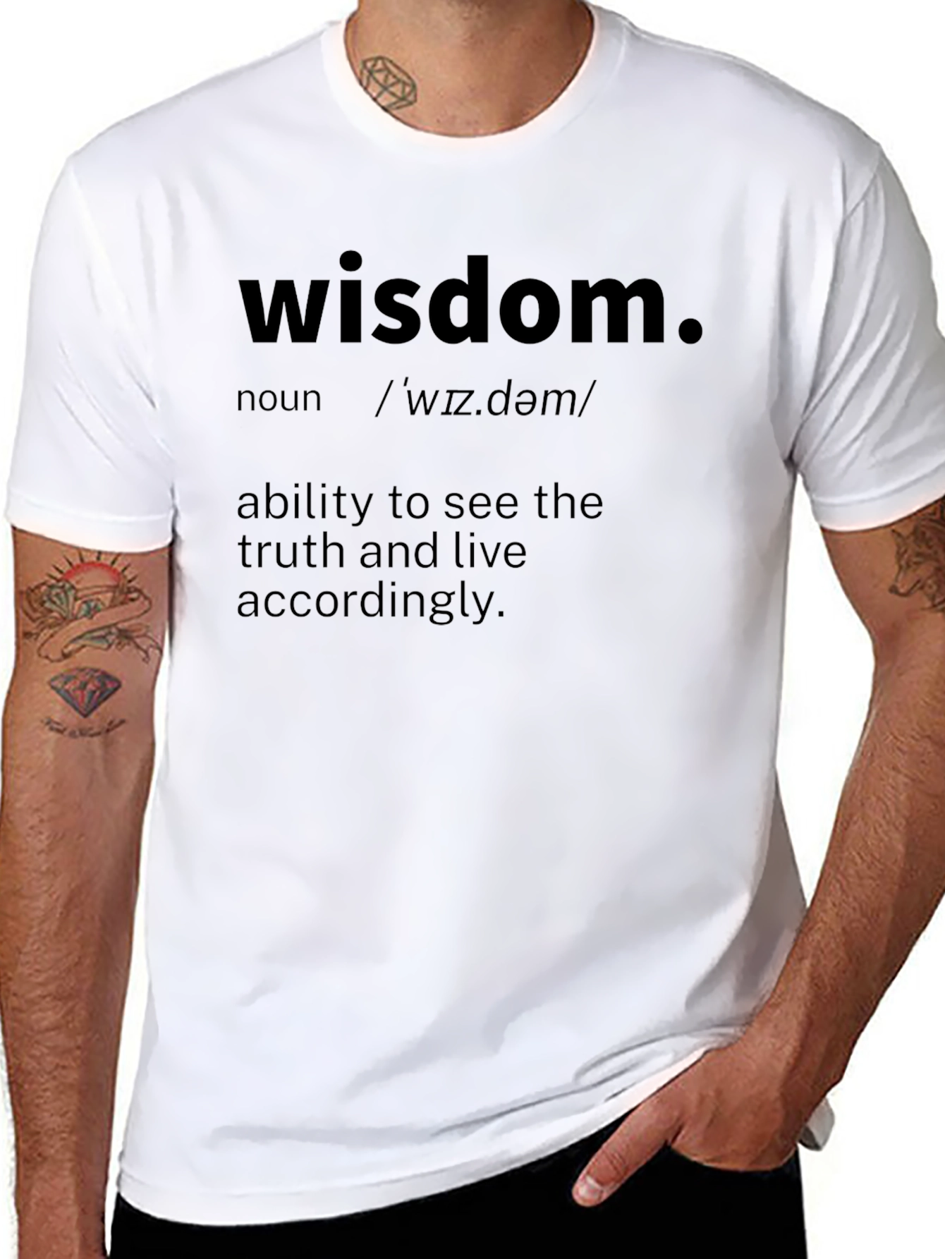 Wisdom Definition T-Shirt - See the Truth