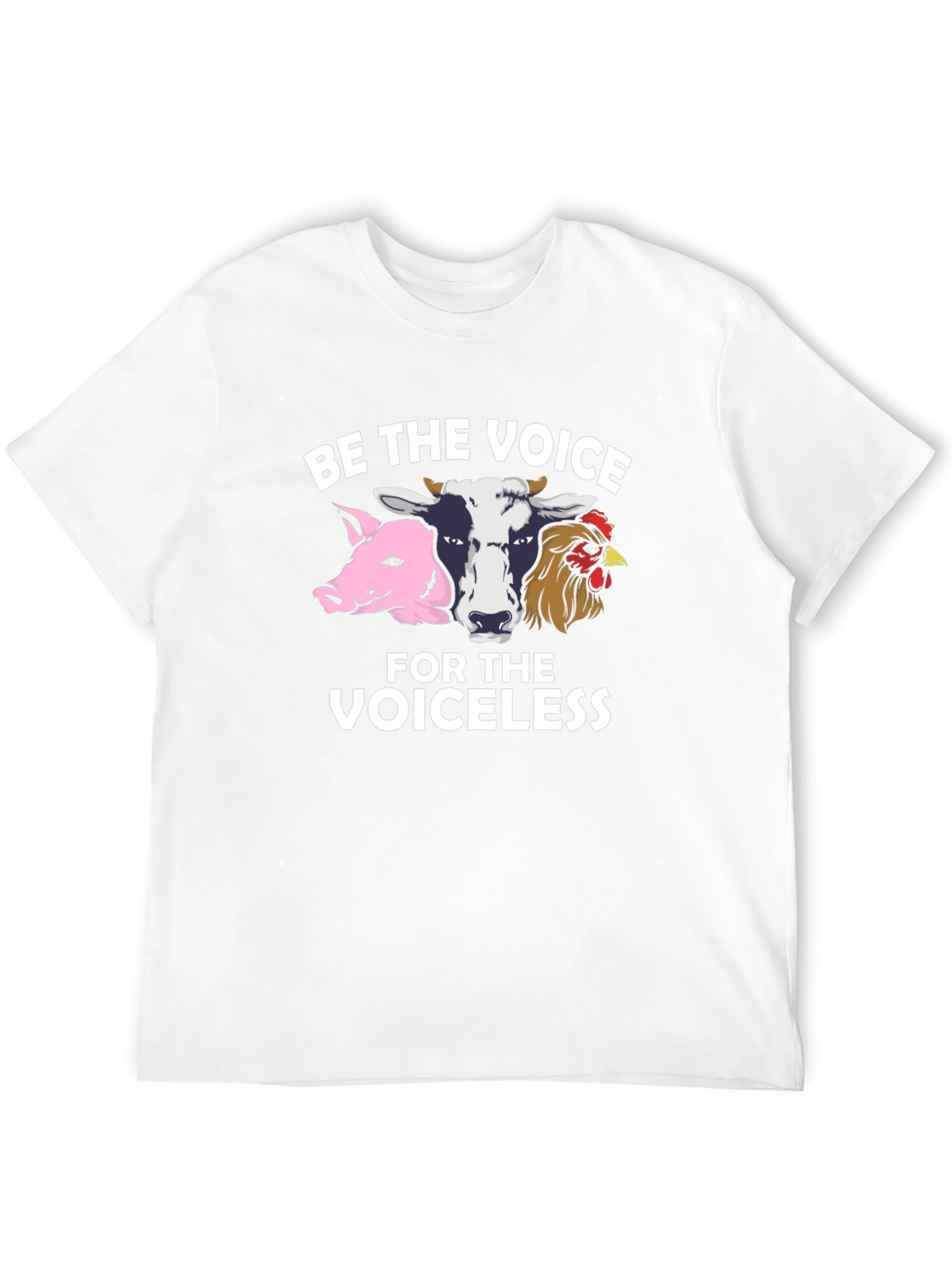 Be the Voice T-Shirt - Animal Rights Vegan Tee