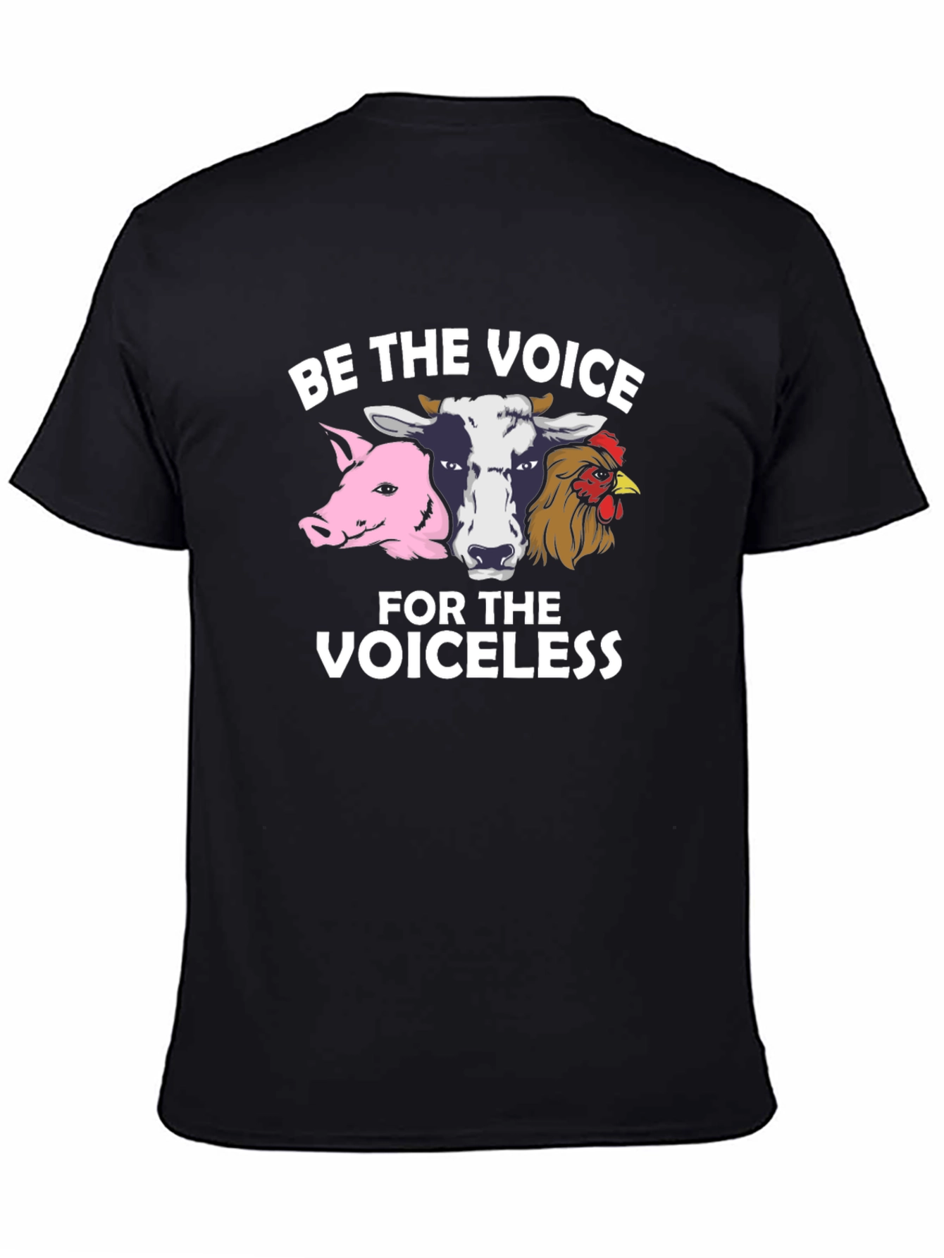 Be the Voice T-Shirt - Animal Rights Vegan Tee